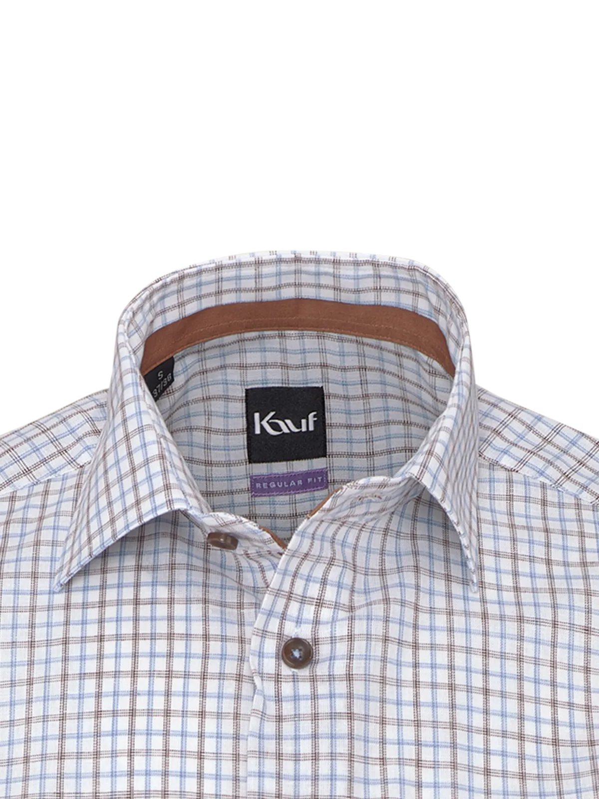 Bari Kent Kurzarm regular fit mit Kontrast