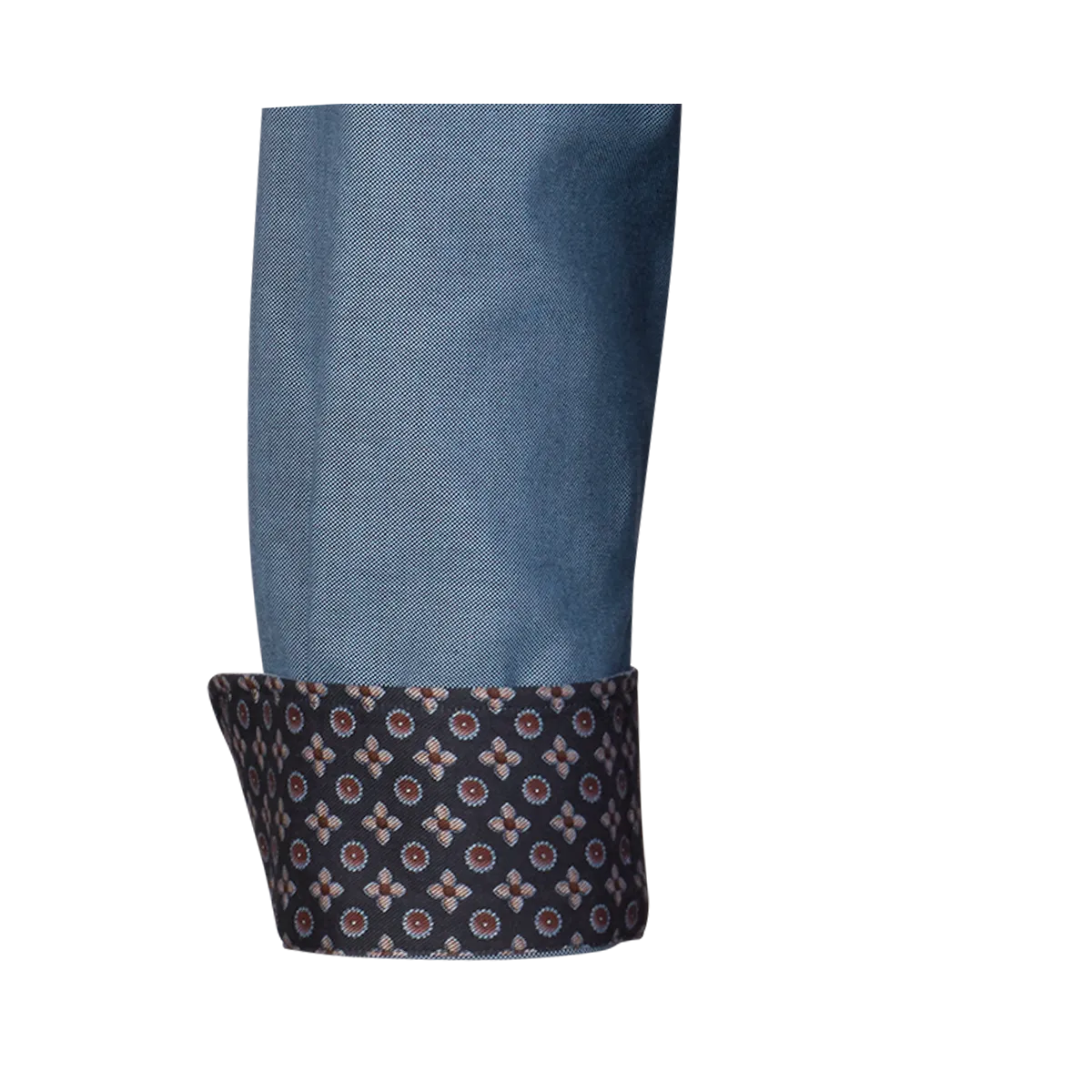 Firenze New Kent modern fit Langarm mit Kontrast