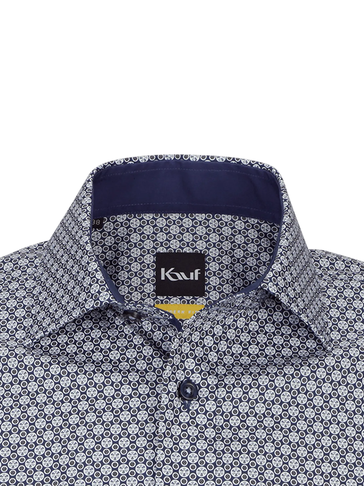 Firenze New Kent long sleeve modern fit with contrast