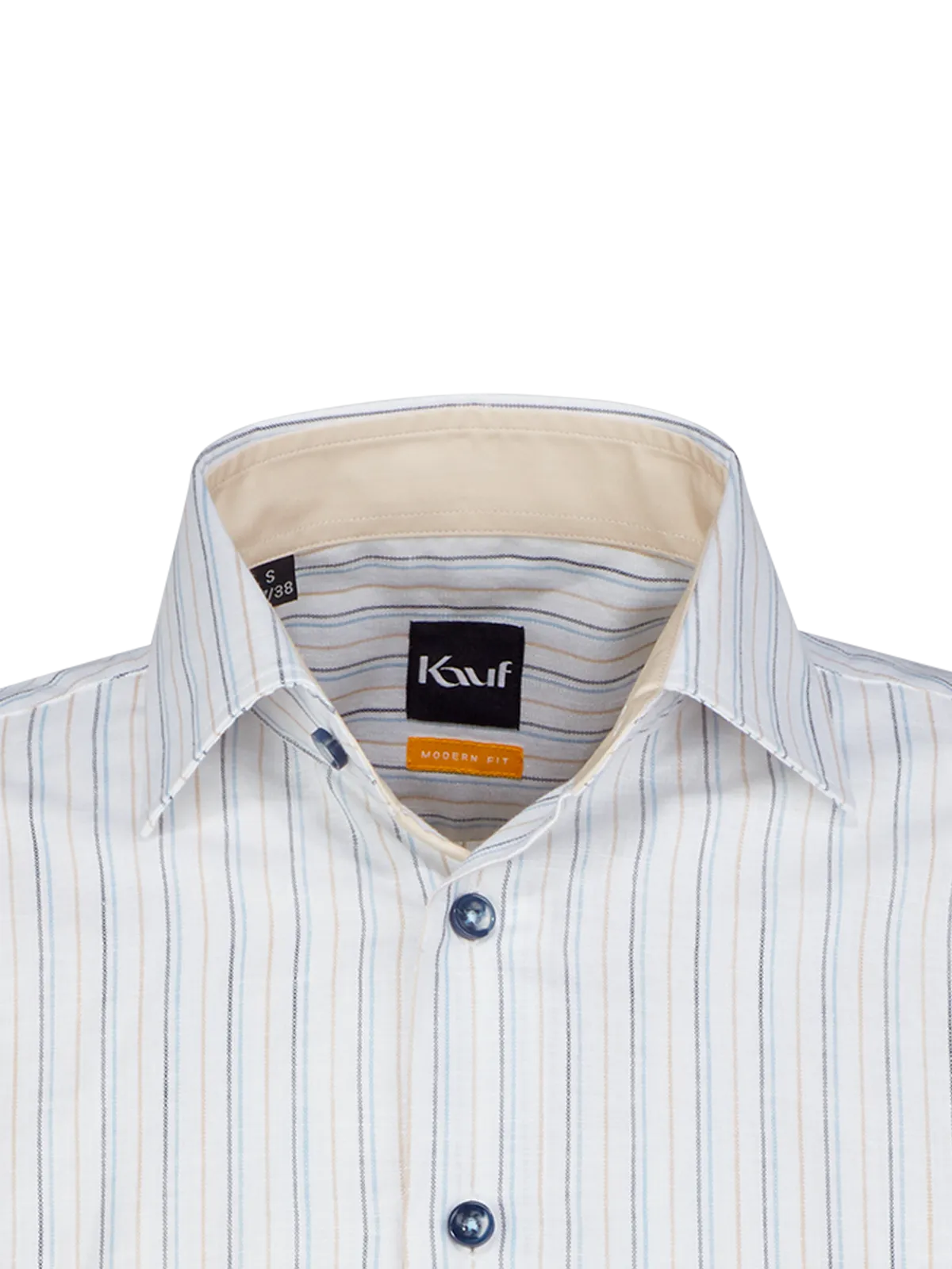Verona Kent Kurzarm modern fit mit Kontrast