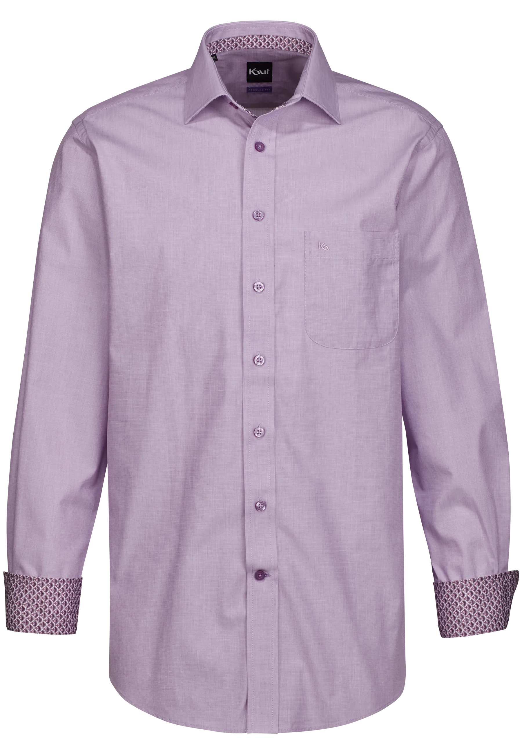 Pisa New Kent Langarm regular fit mit Kontrast