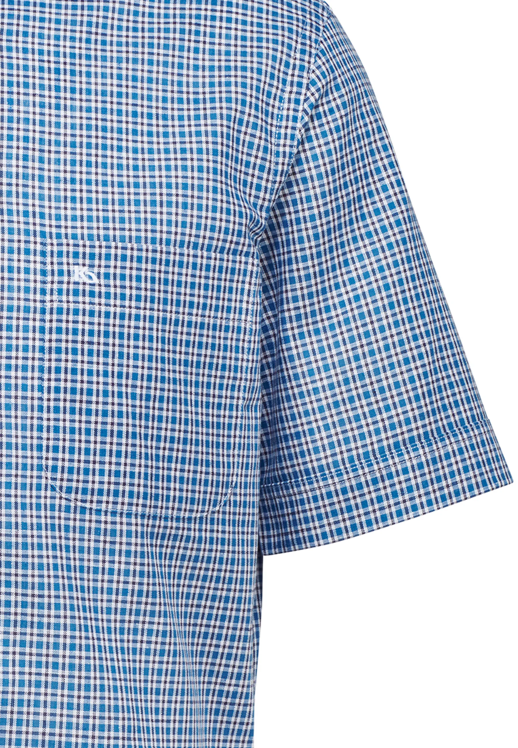 Bari Kent Kurzarm mit Kontrast mit Leinen