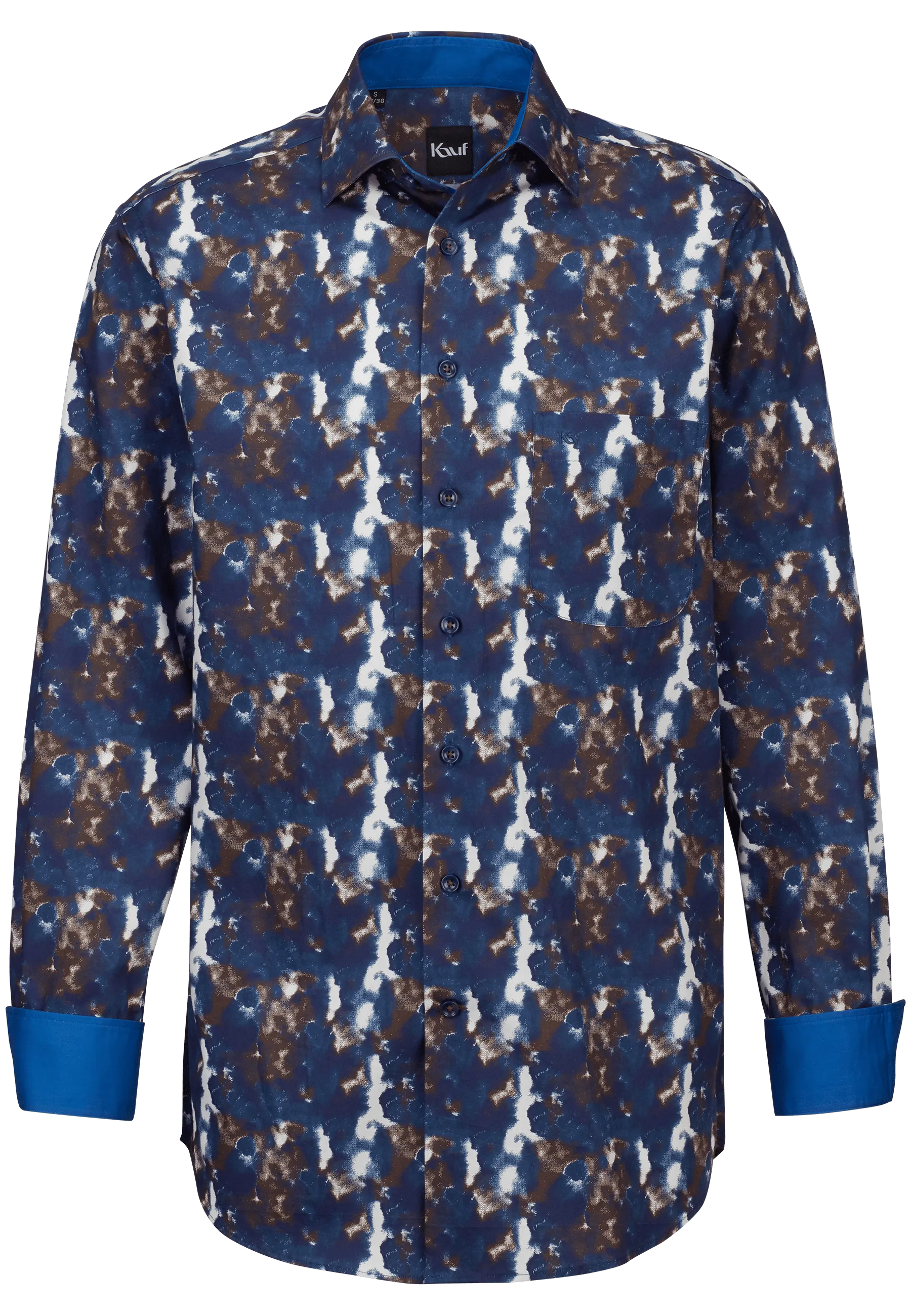 langarmhemd mit muster