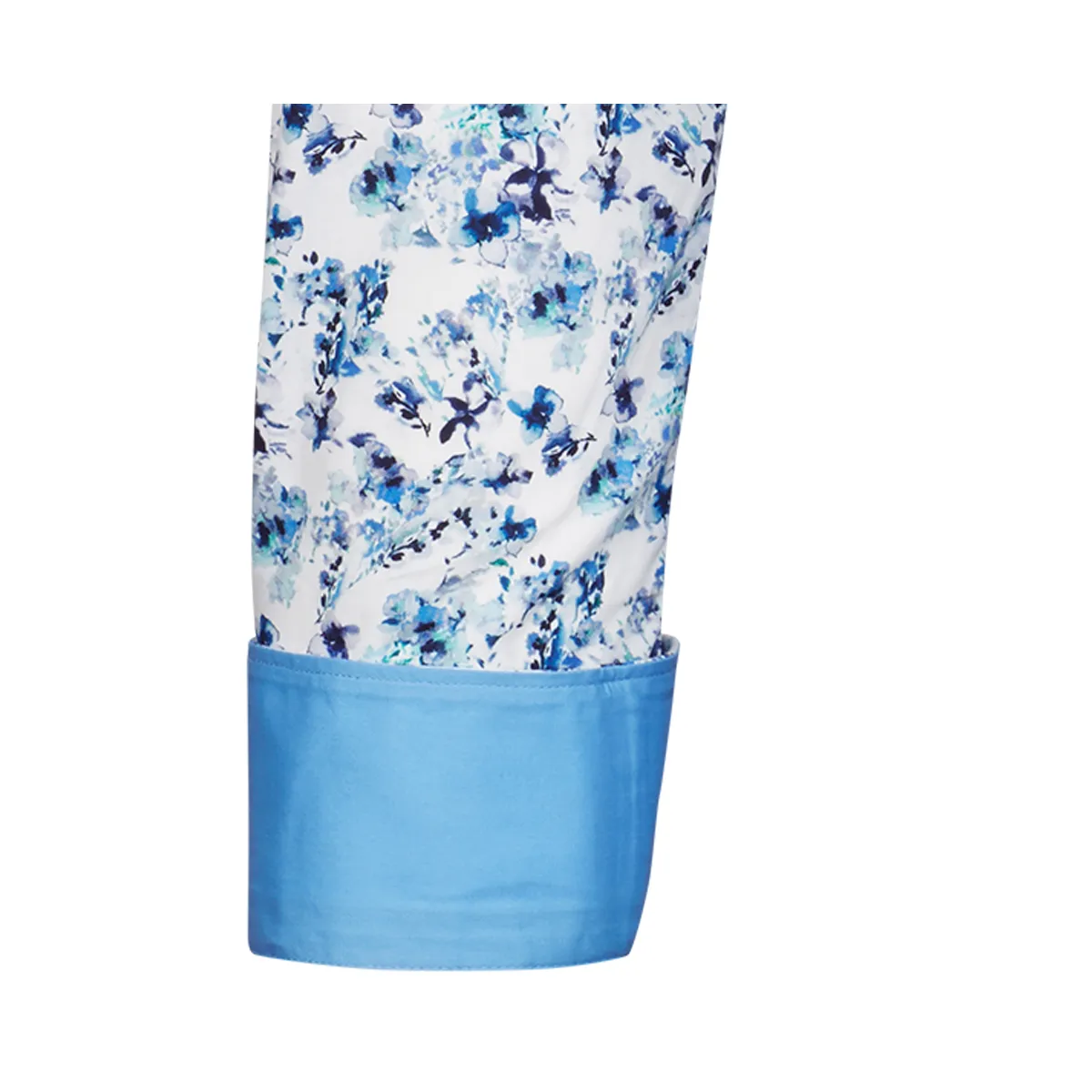 London New Kent Slim Fit a maniche lunghe con contrasto