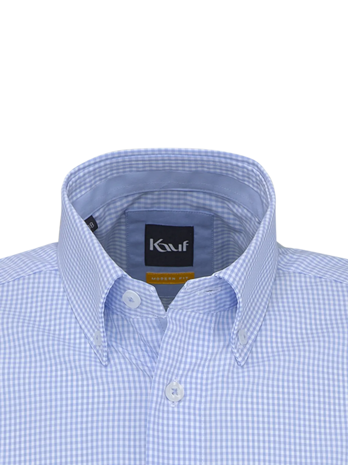 Pisa Button Down Langarm regular fit mit Kontrast