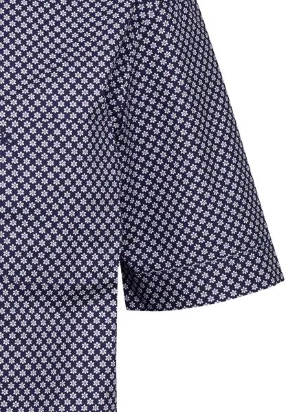 Firenze New Kent Kurzarm modern fit mit Kontrast