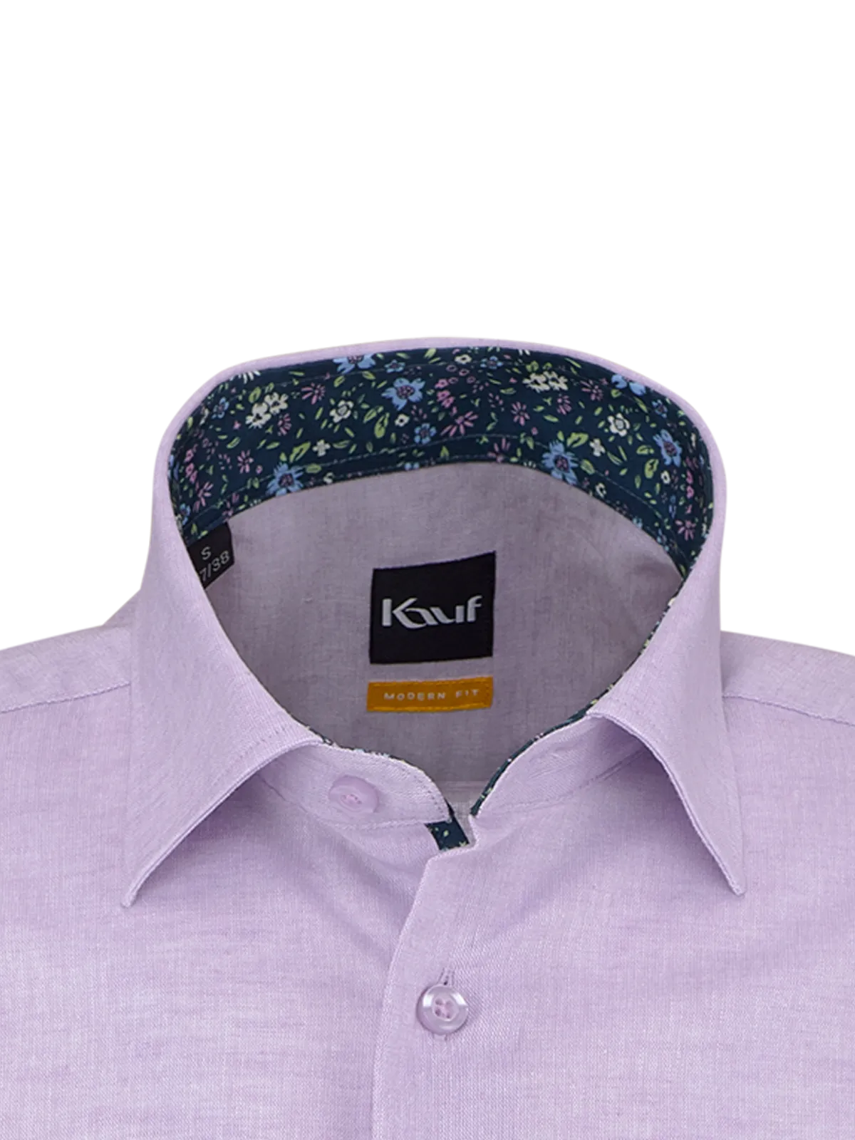 Bari Kent Kurzarm regular fit mit Kontrast