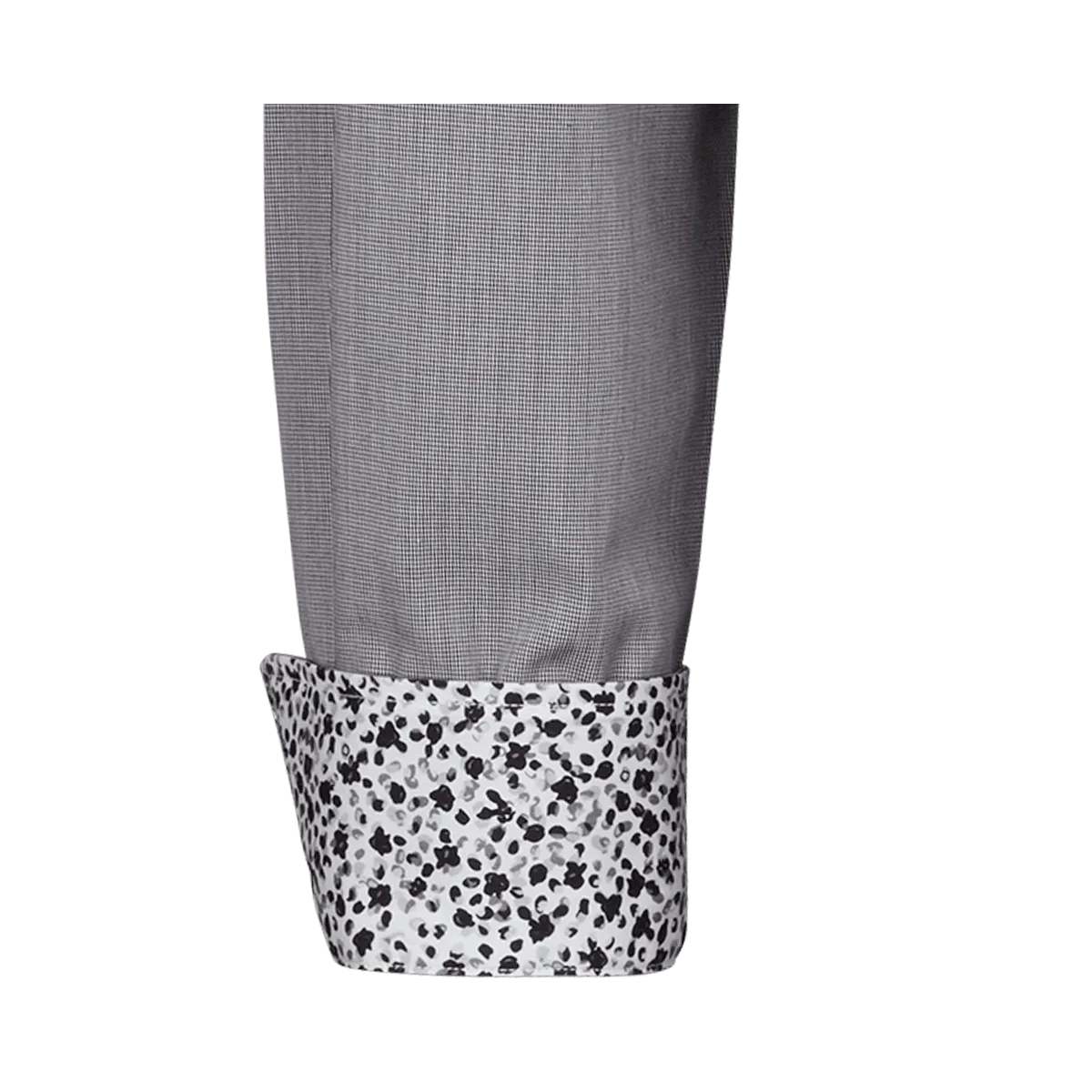 Pisa New Kent manica lunga regular fit grigio con contrasto