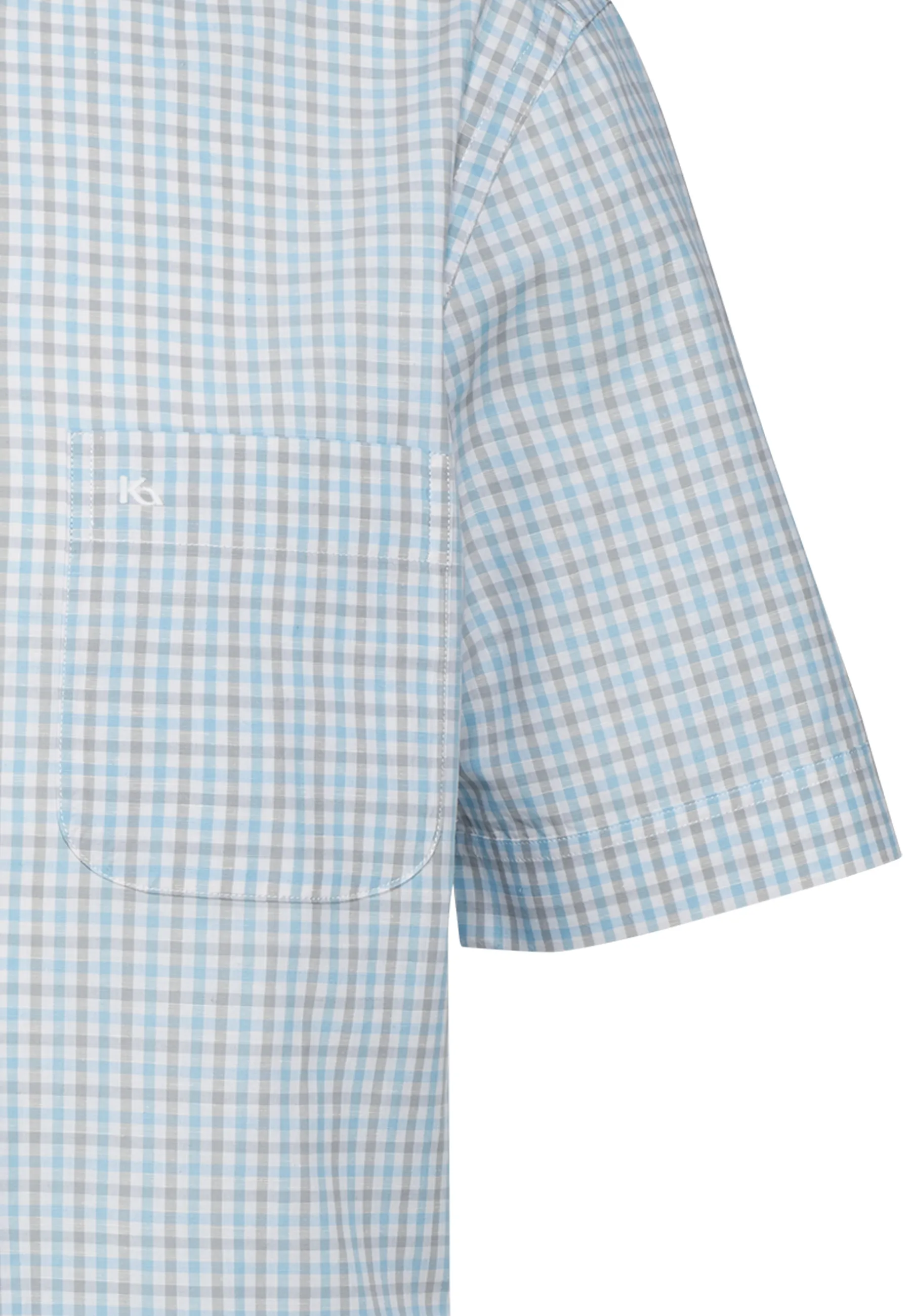 Verona Kent modern fit Kurzarm mit Kontrast