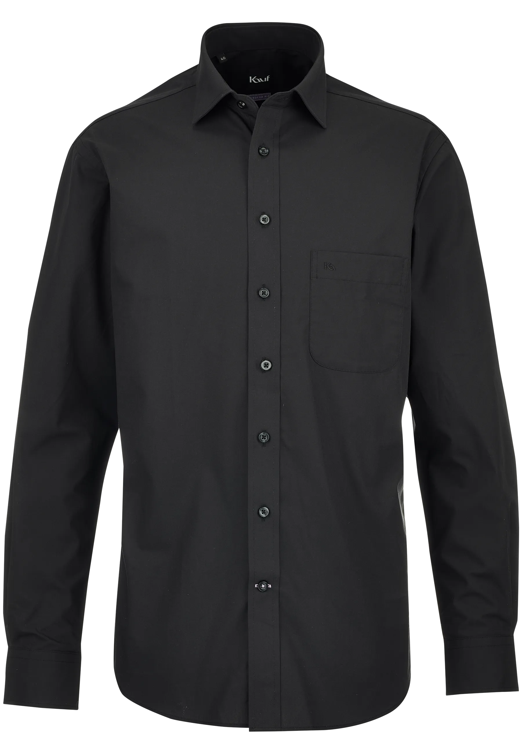 Pisa New New Kent Langarm regular fit Twill mit Jojoba