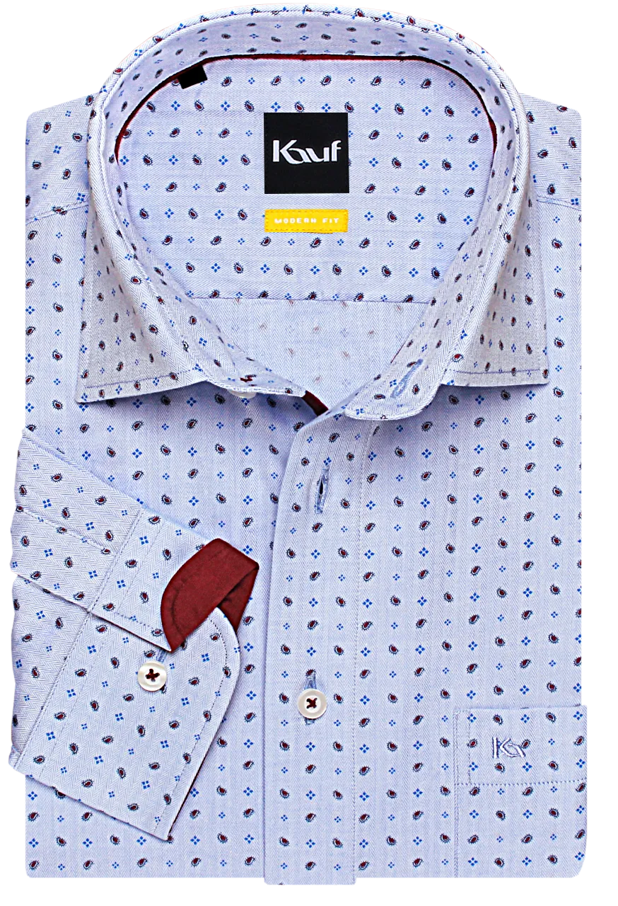 Firenze New Kent Langarm mit Kontrast