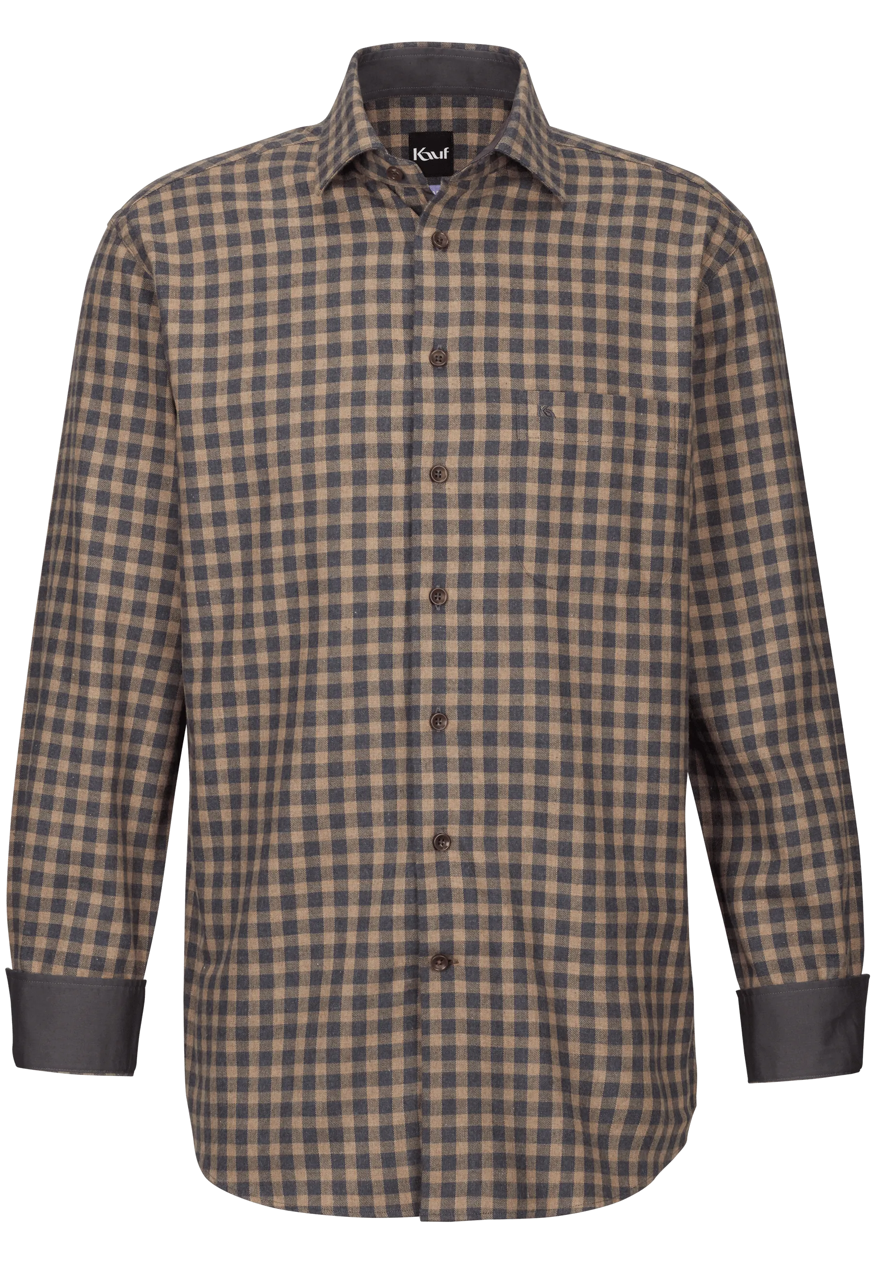 herrenhemd anthrazit