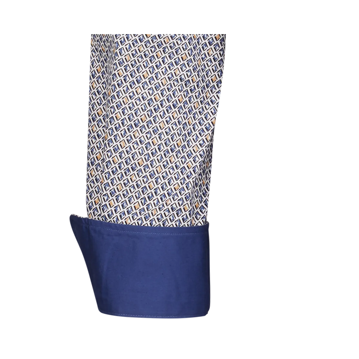 Firenze New Kent Langarm modern fit mit Kontrast