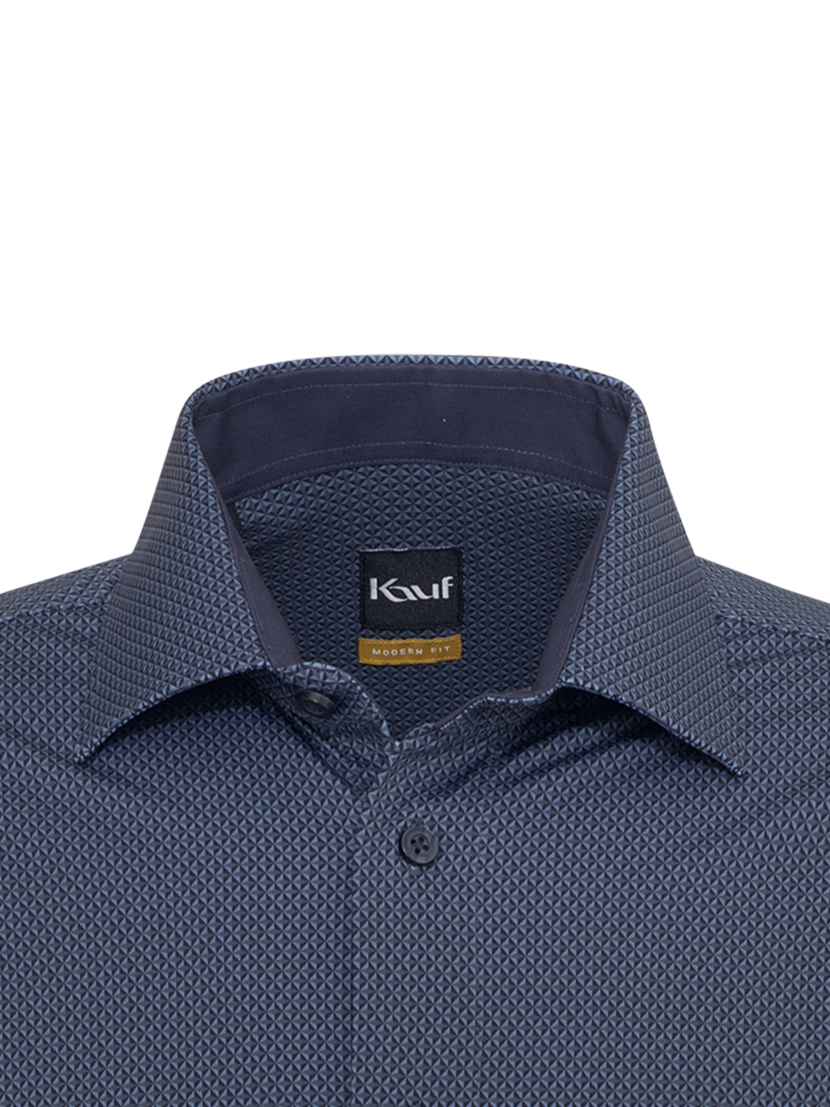 Dunkelgraues Firenze New Kent Jerseyhemd Modern Fit