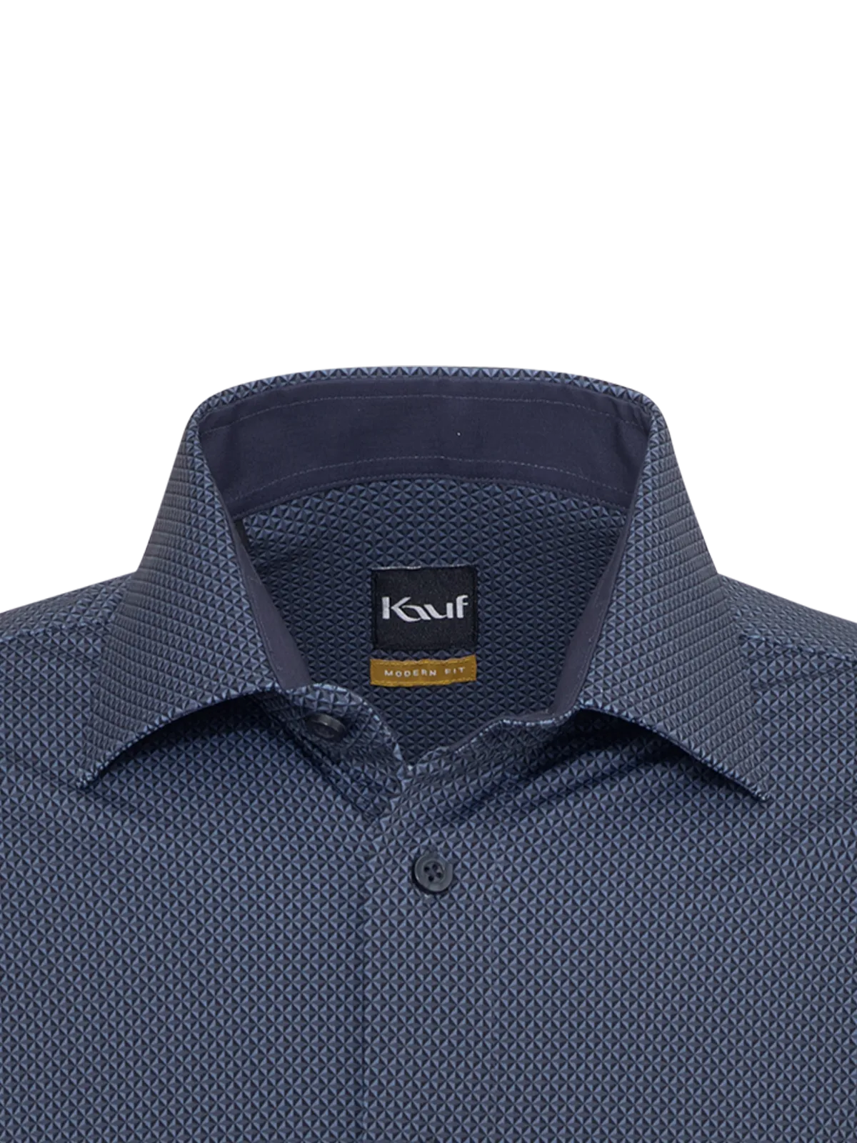 Firenze New Kent Camicia in jersey grigio scuro, vestibilità moderna