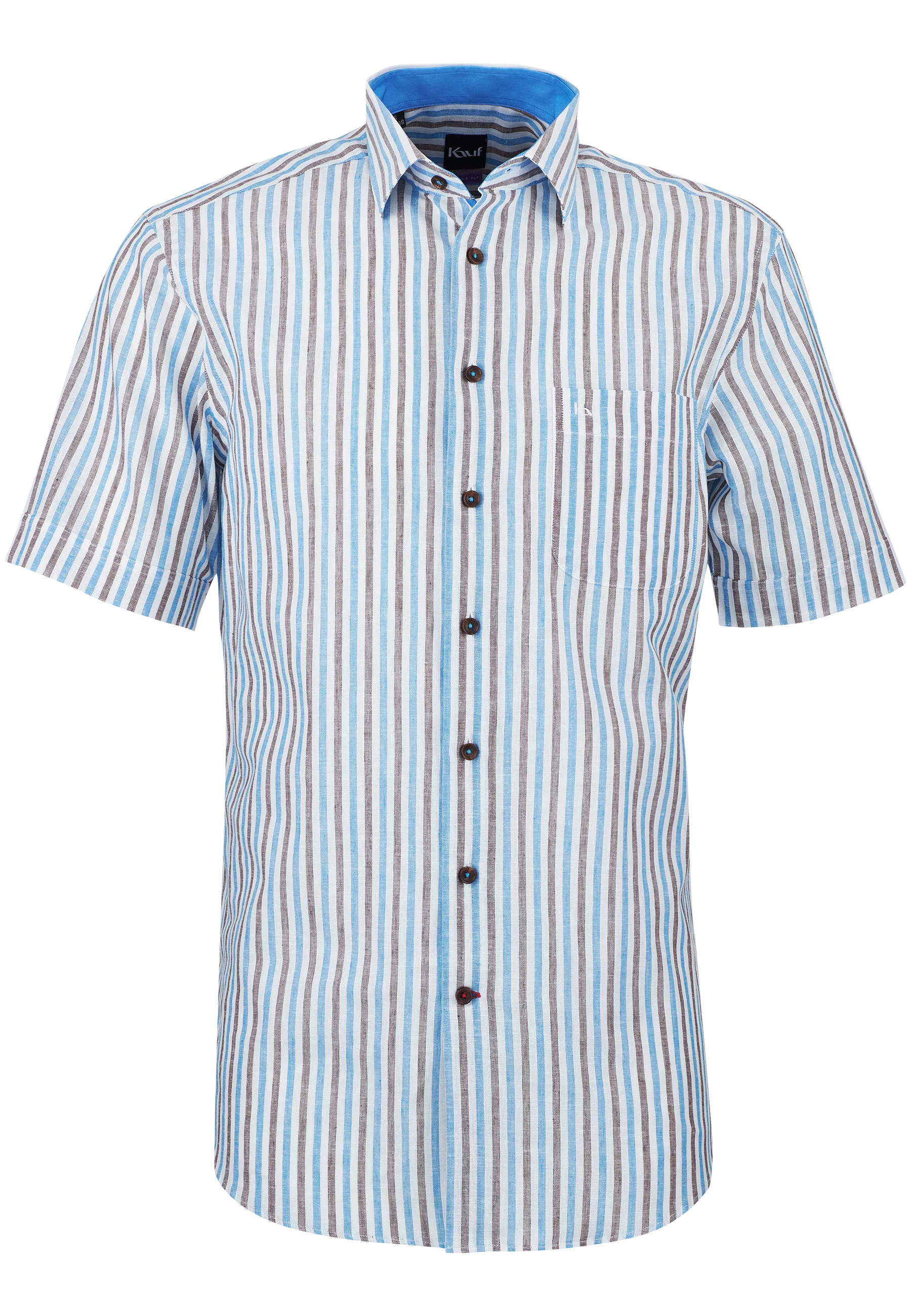 kurzarm leinenhemd herren