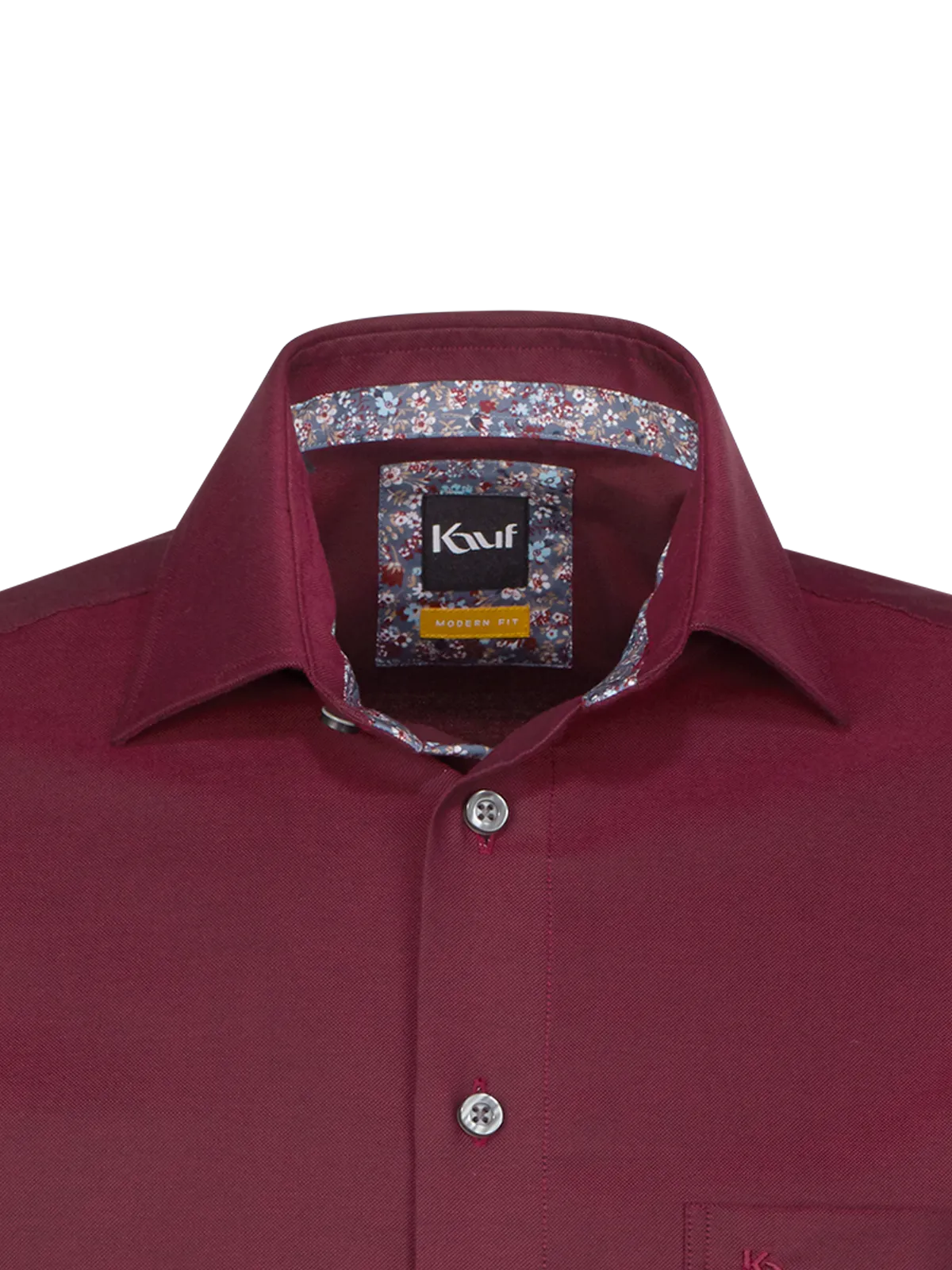 Firenze New Kent Langarm modern fit mit Kontrast