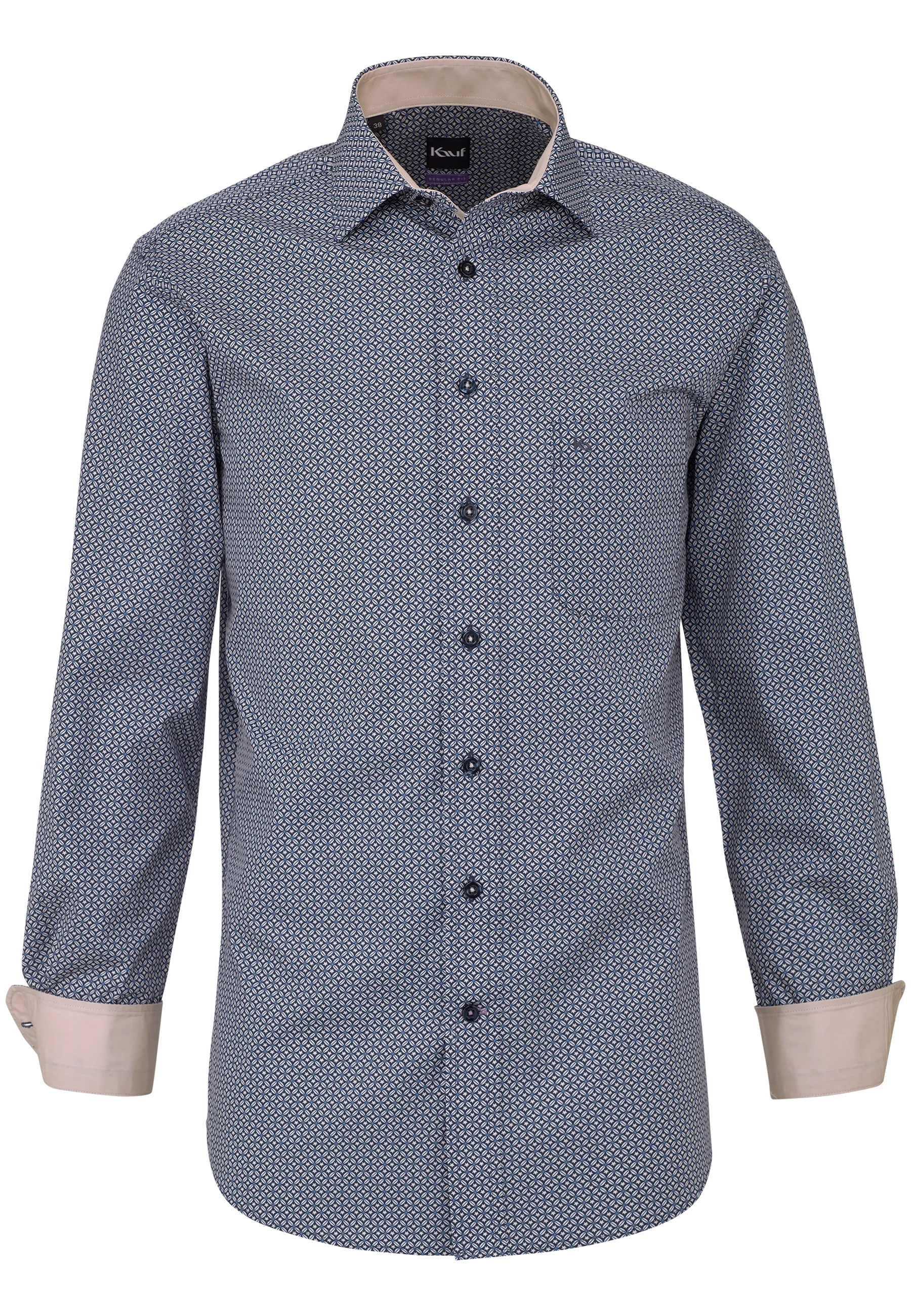 men's dark blue shirt
