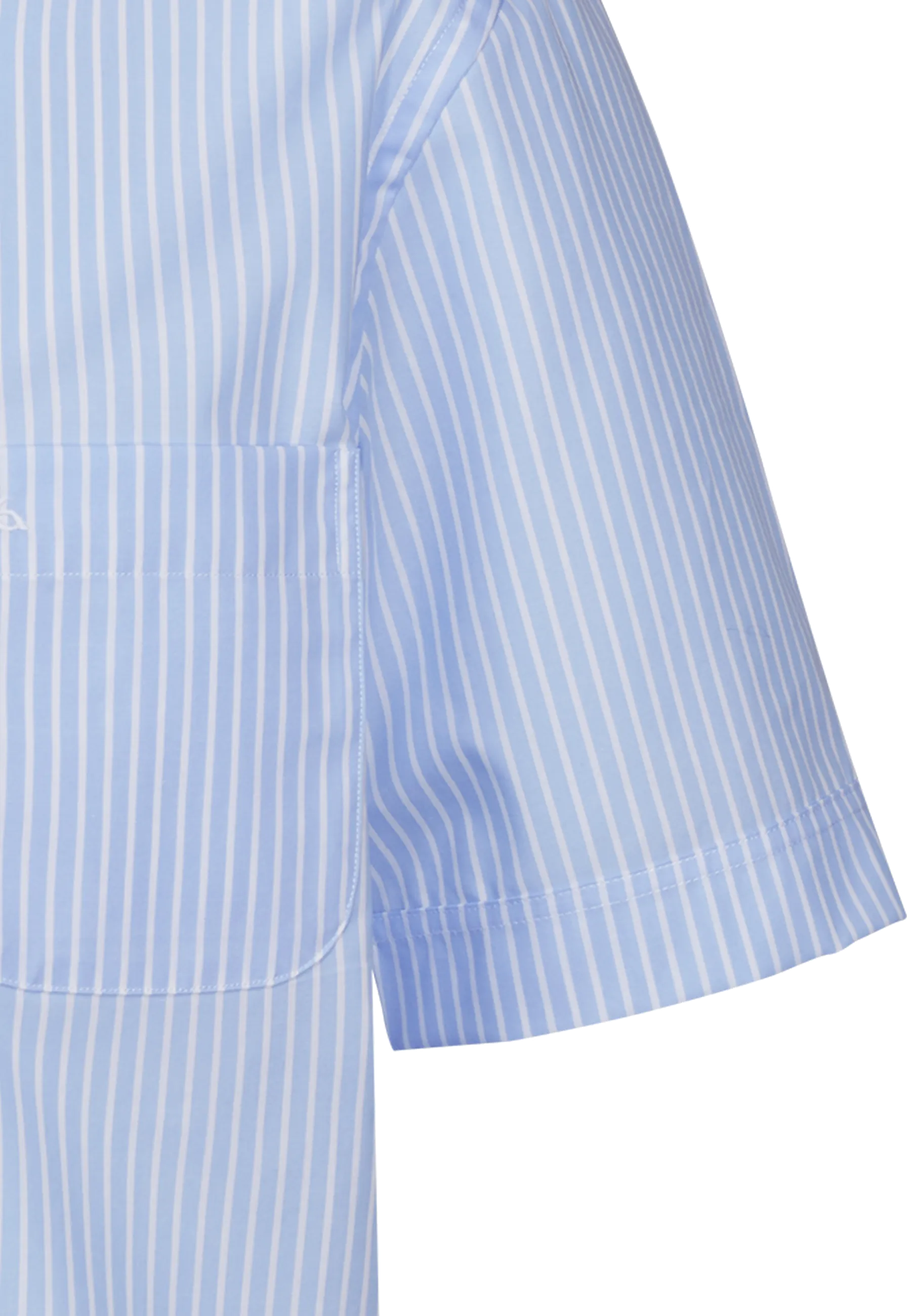 Firenze New Kent Kurzarm modern fit mit Kontrast