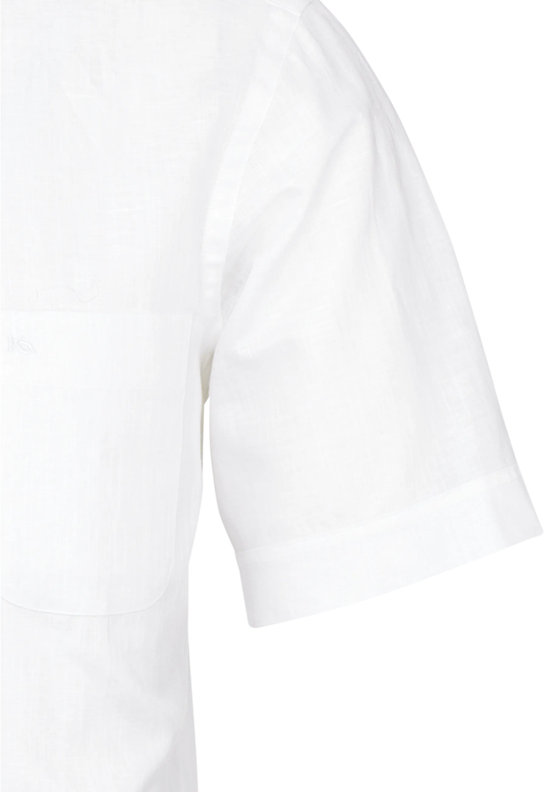 Bari Button Down Langarm regular fit mit Kontrast mit Leinen