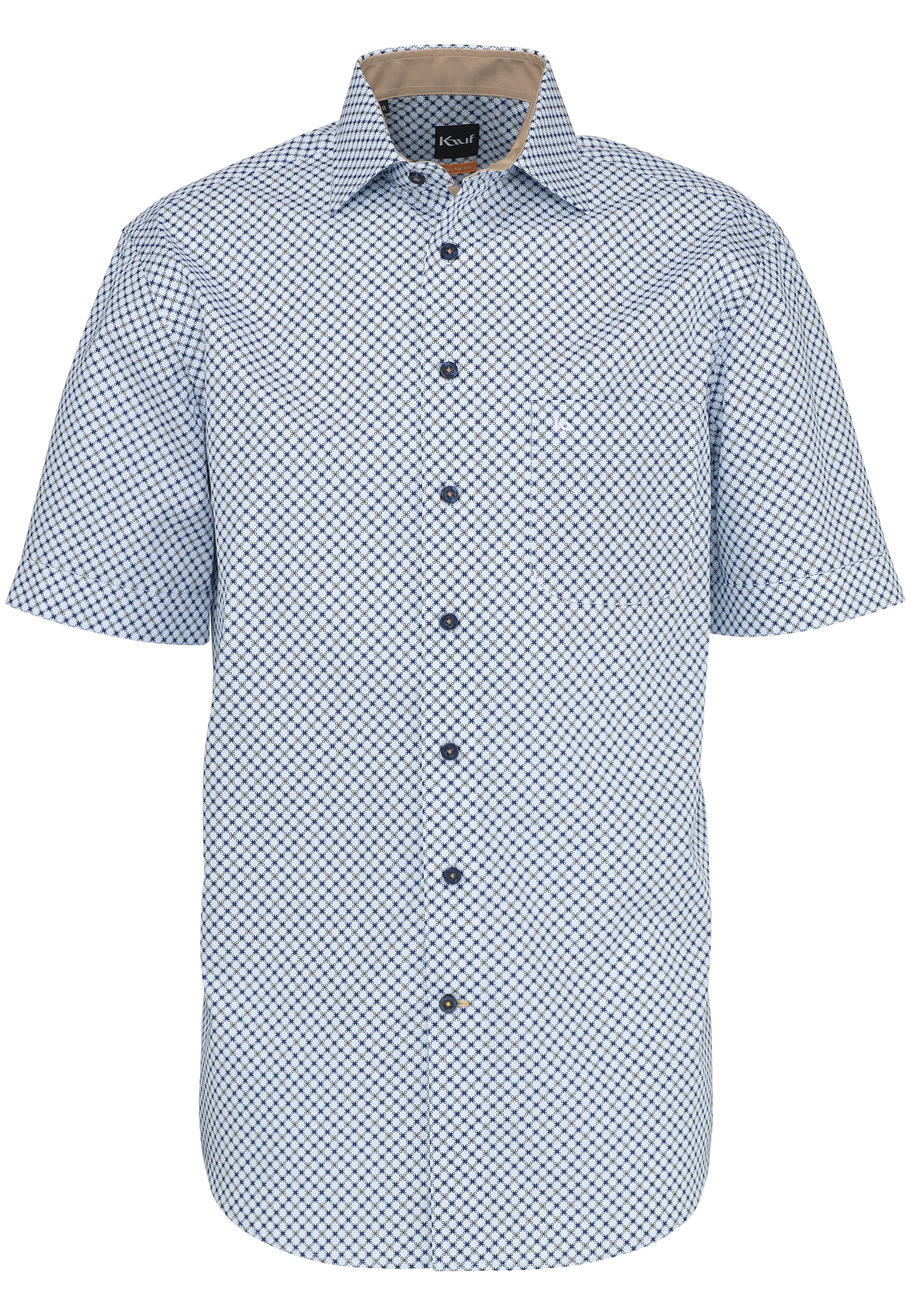 gemustertes herrenhemd