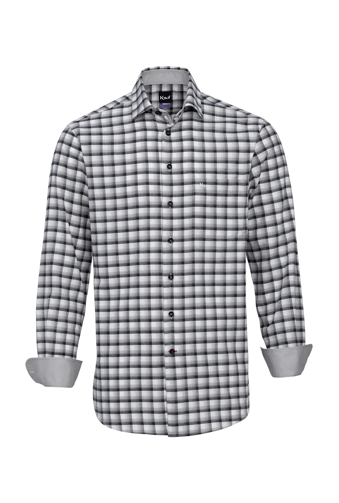 flanellhemd grau