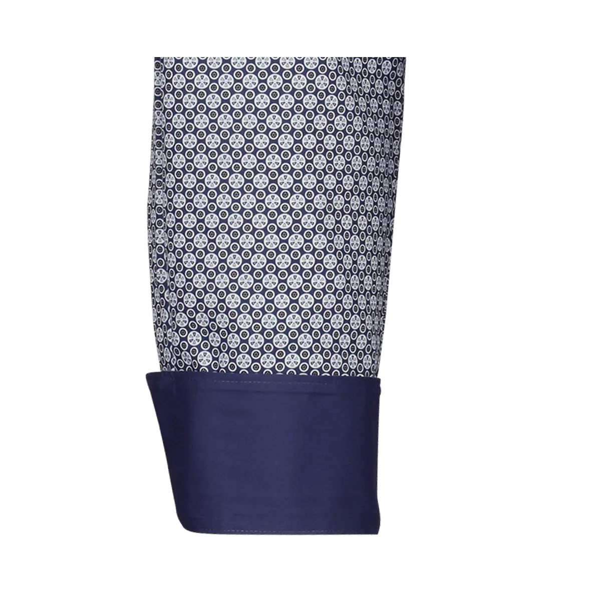 London New Kent Langarm slim fit mit Kontrast