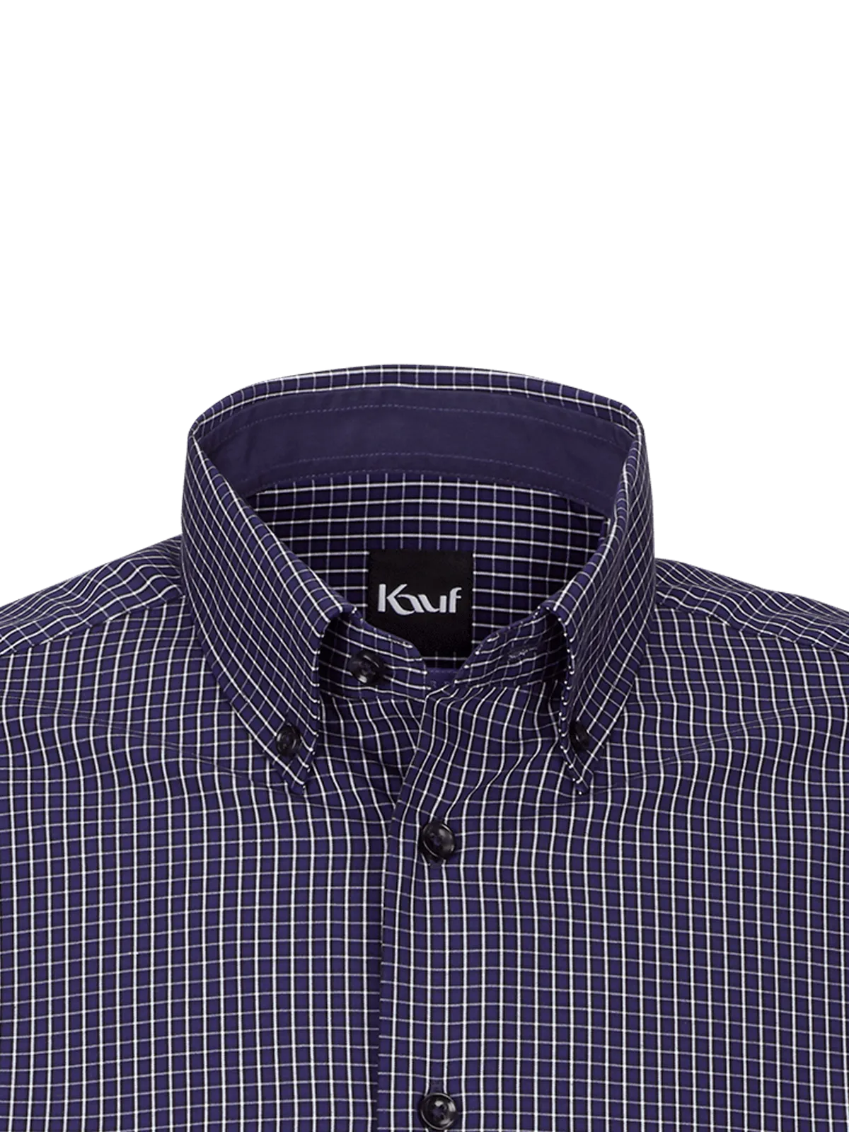 Bari Button Down Langarm regular fit mit Kontrast