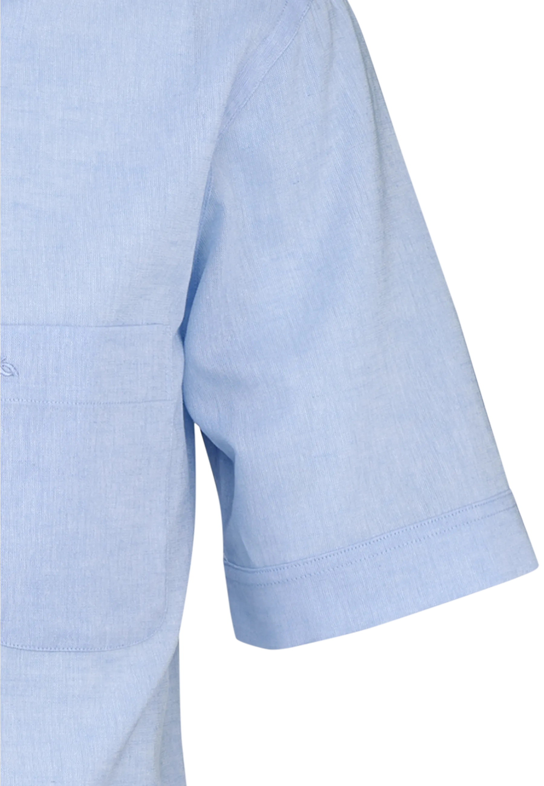 Verona Kent Kurzarm modern fit mit Leinen