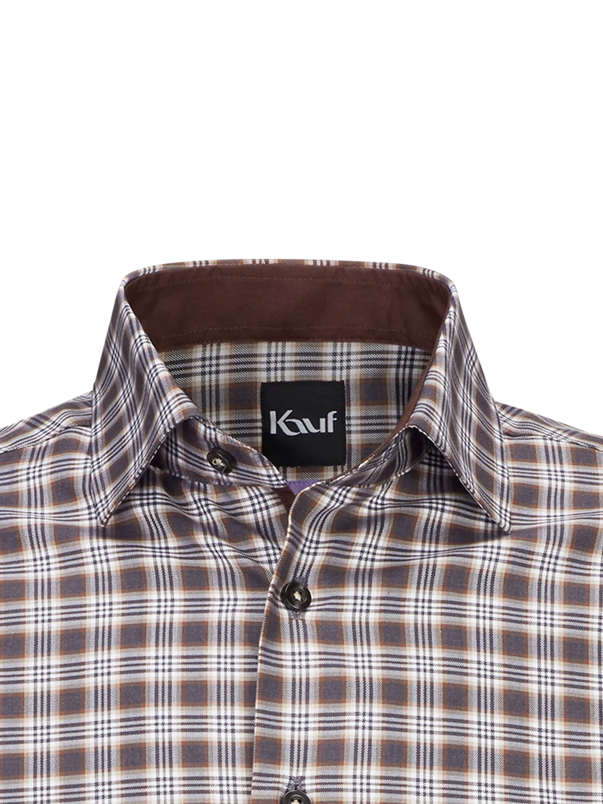 Bari Kent Langarm regular fit mit Kontrast