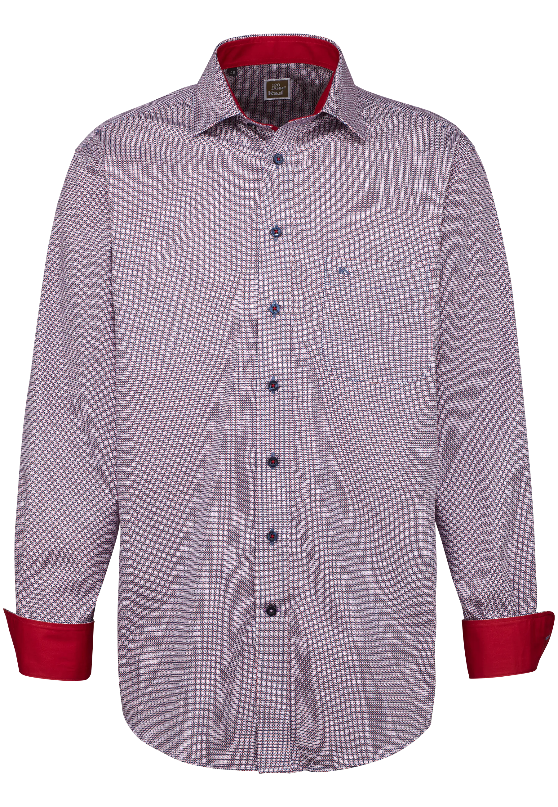 rotes herren hemd langarm