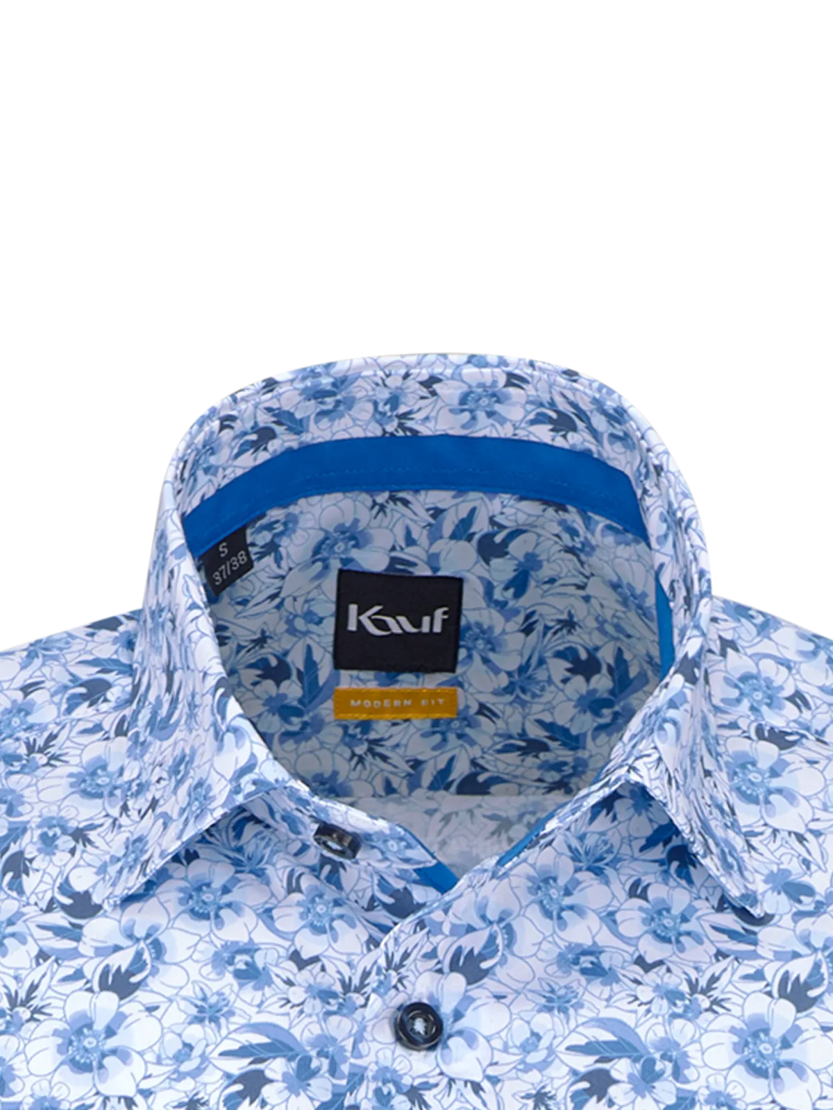 Bari Kent Kurzarm regular fit mit Kontrast