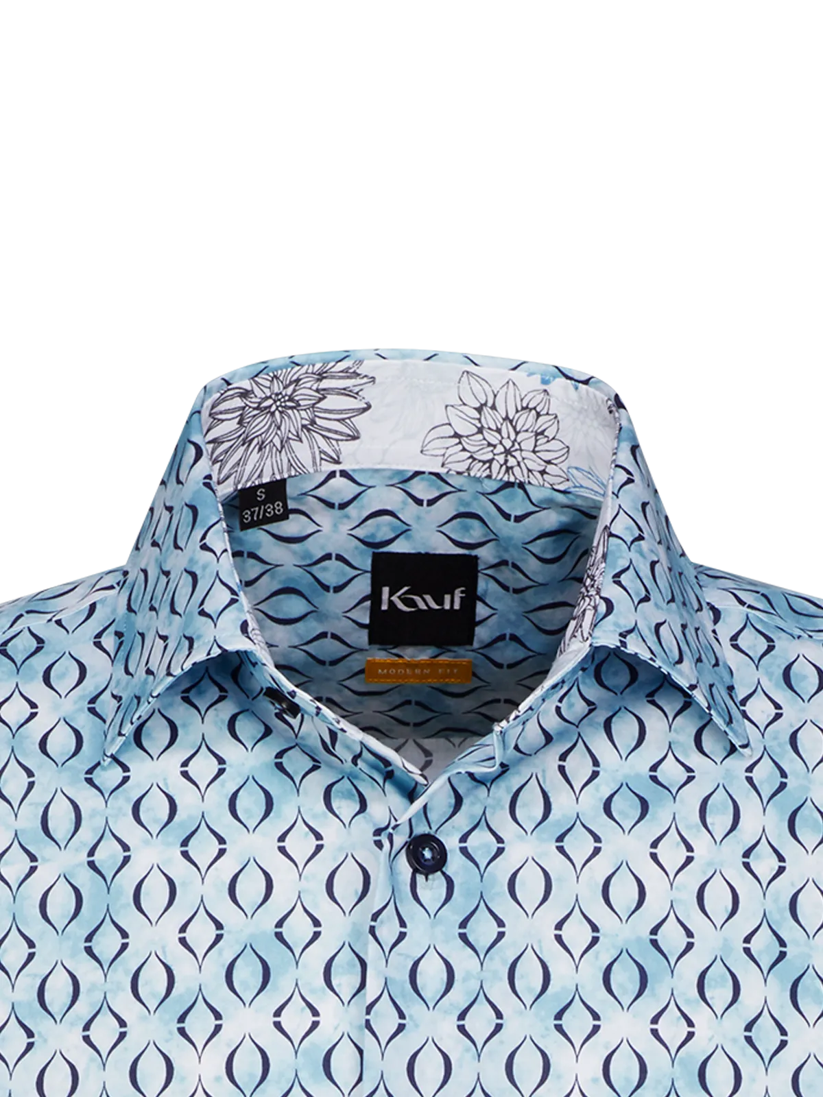 Bari Kent short sleeve modern fit with contrast