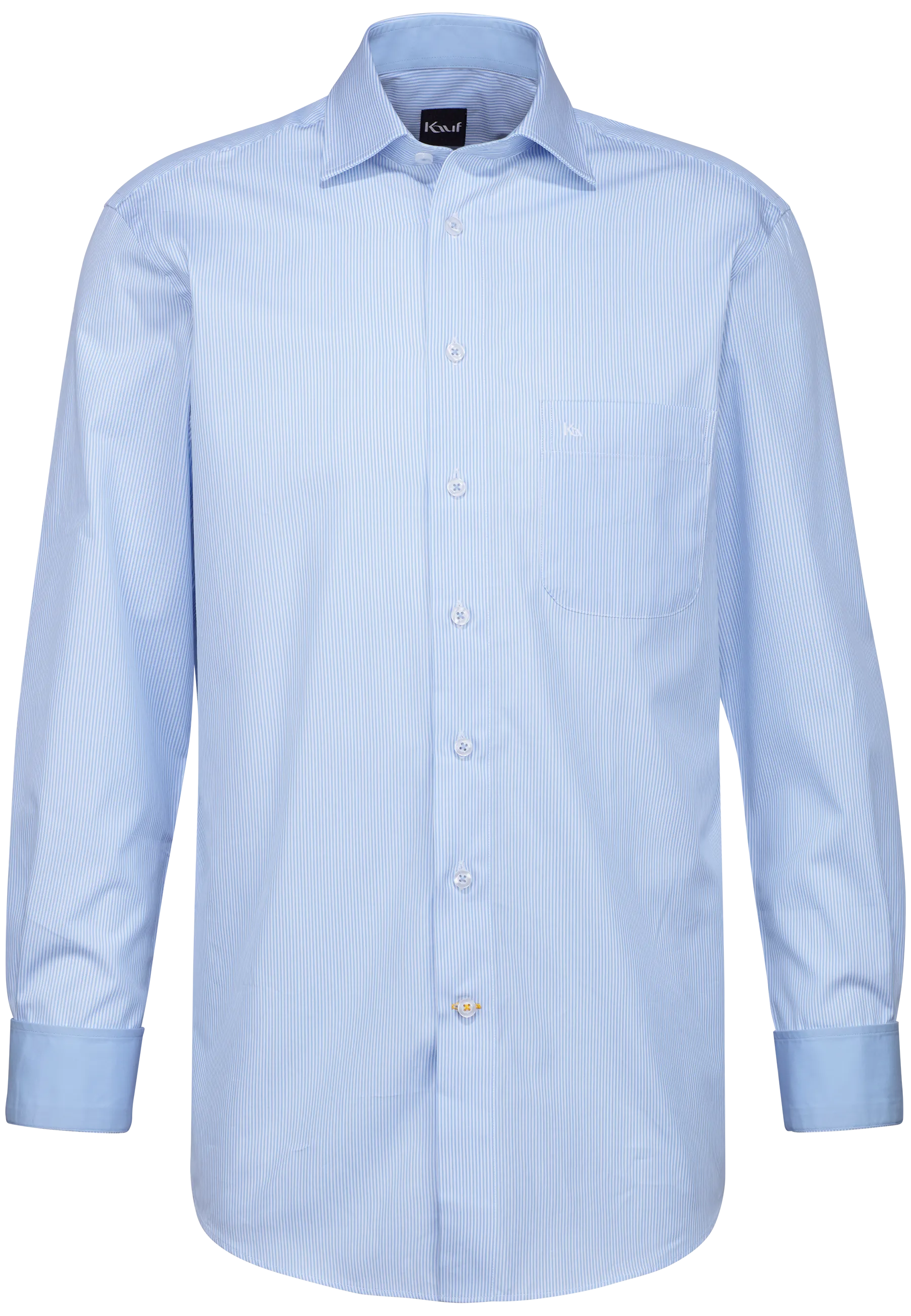 hemd blau weiss gestreift