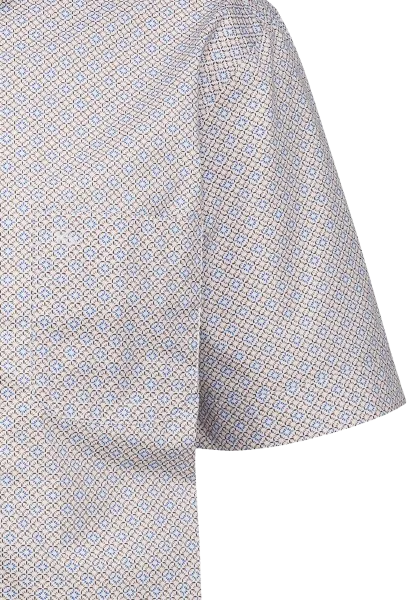 Firenze New Kent Kurzarm modern fit mit Kontrast