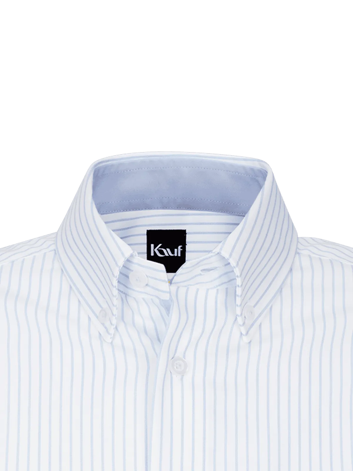 Pisa Button Down long sleeve regular fit light blue with contrast