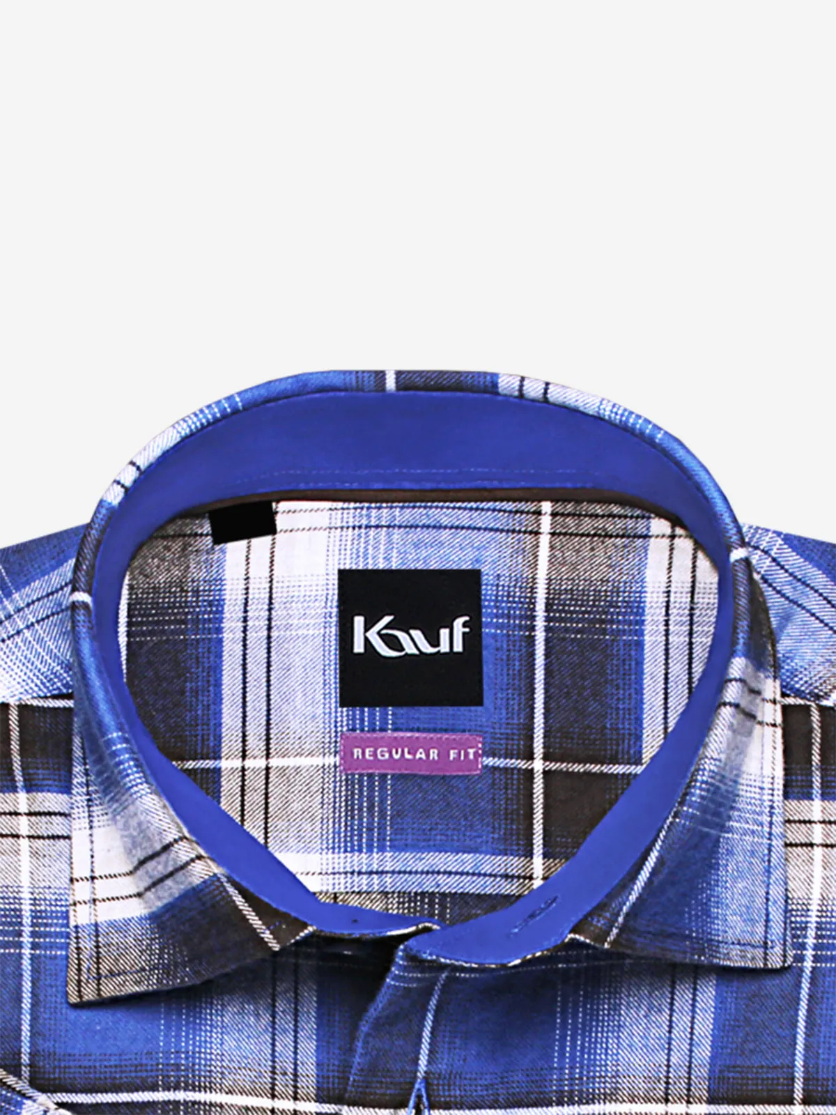 Bari Kent Langarm mit Kontrast in Flanellqualität