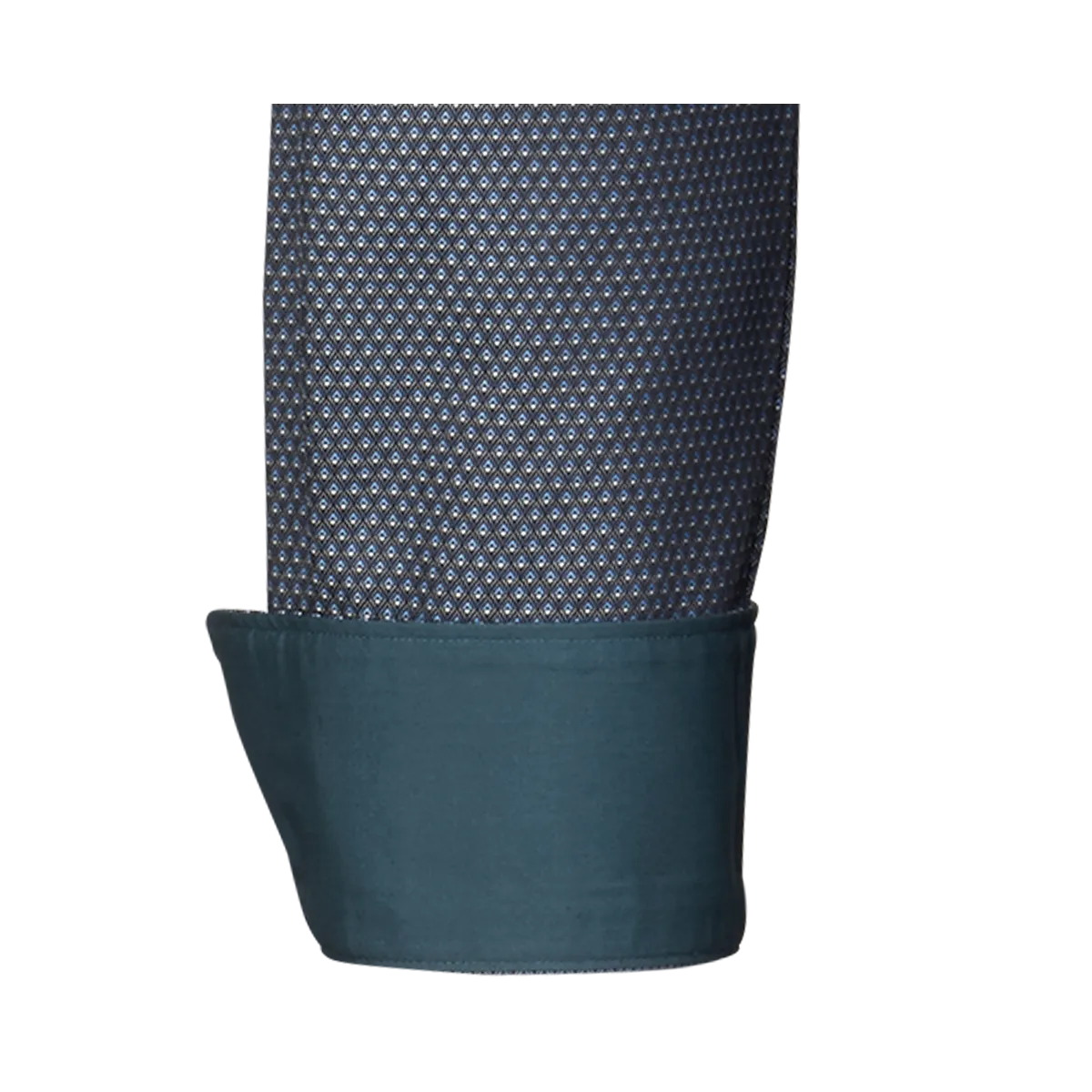 London New Kent slim fit Langarm mit Kontrast