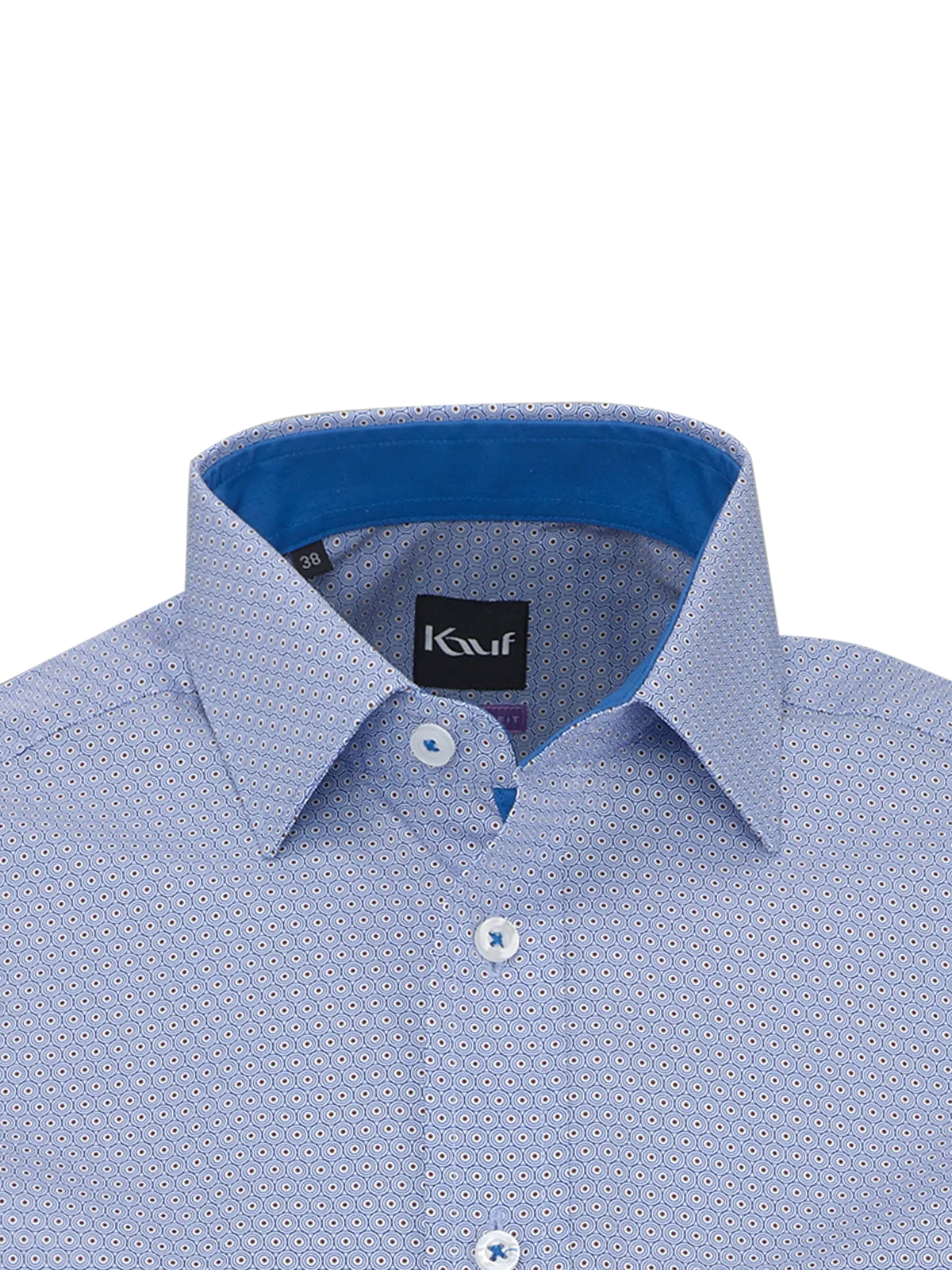 Pisa New Kent manches courtes regular fit avec contraste