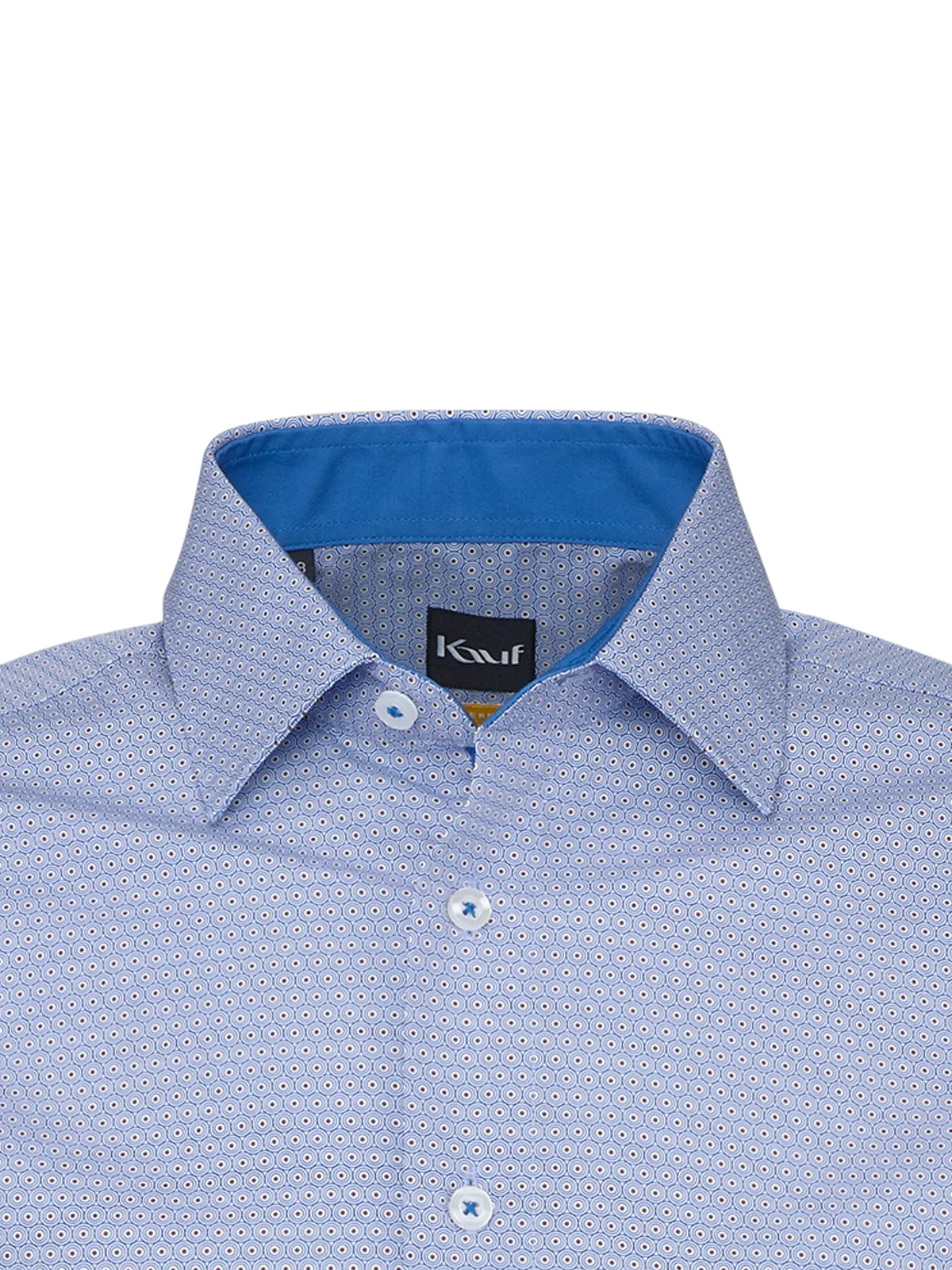 Firenze New Kent long sleeve modern fit with contrast