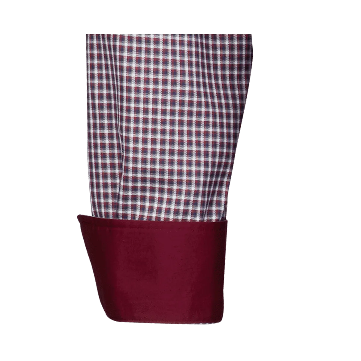 Verona button down manica lunga modern fit rosso con contrasto