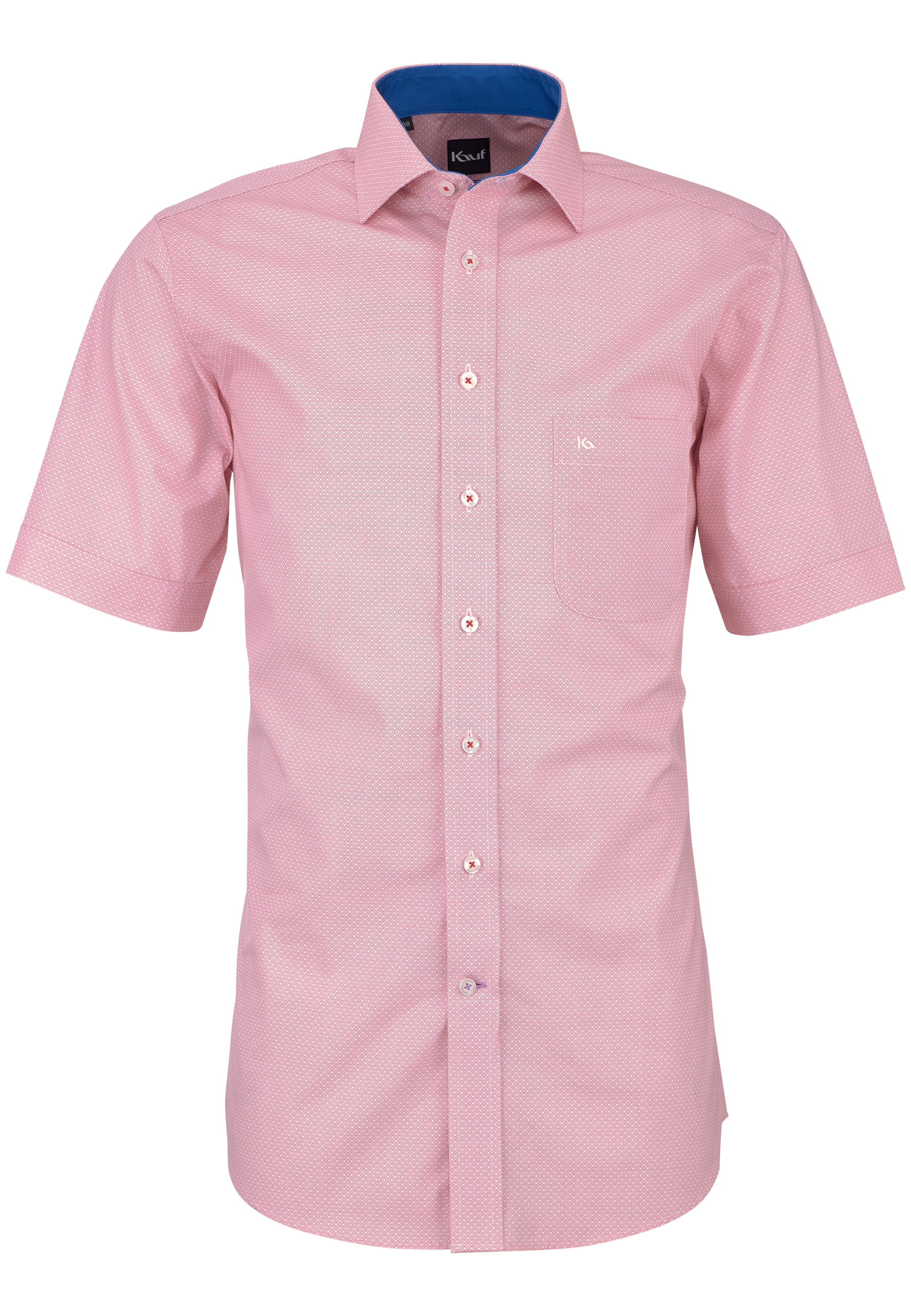 hemd kurzarm herren rot