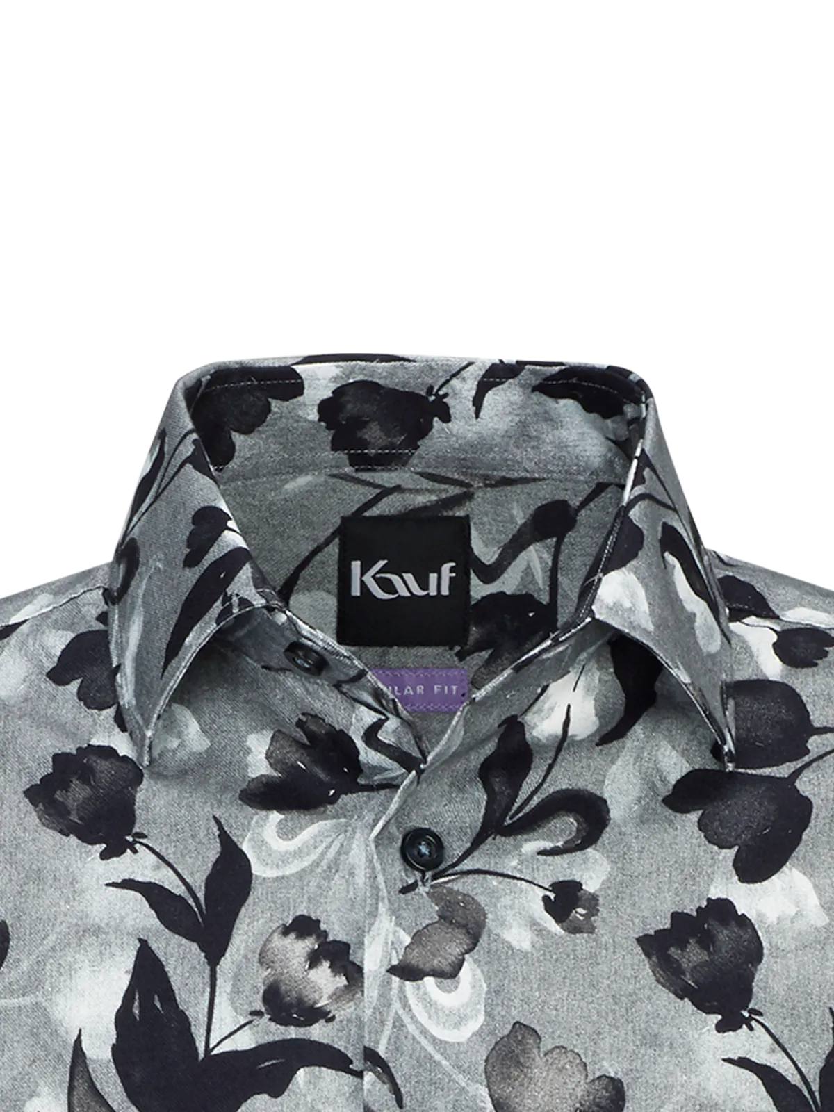 Bari Kent Langarm regular fit mit Kontrast