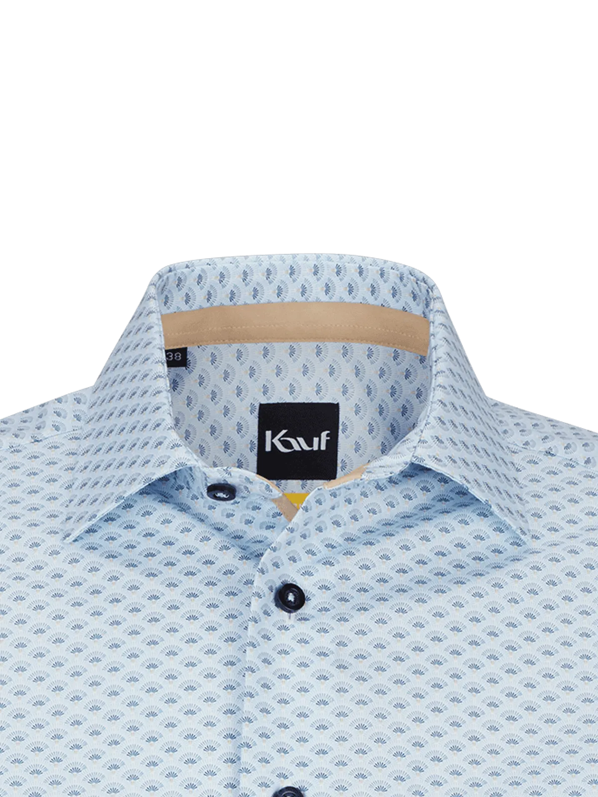 Pisa New Kent Langarm regular fit mit Kontrast