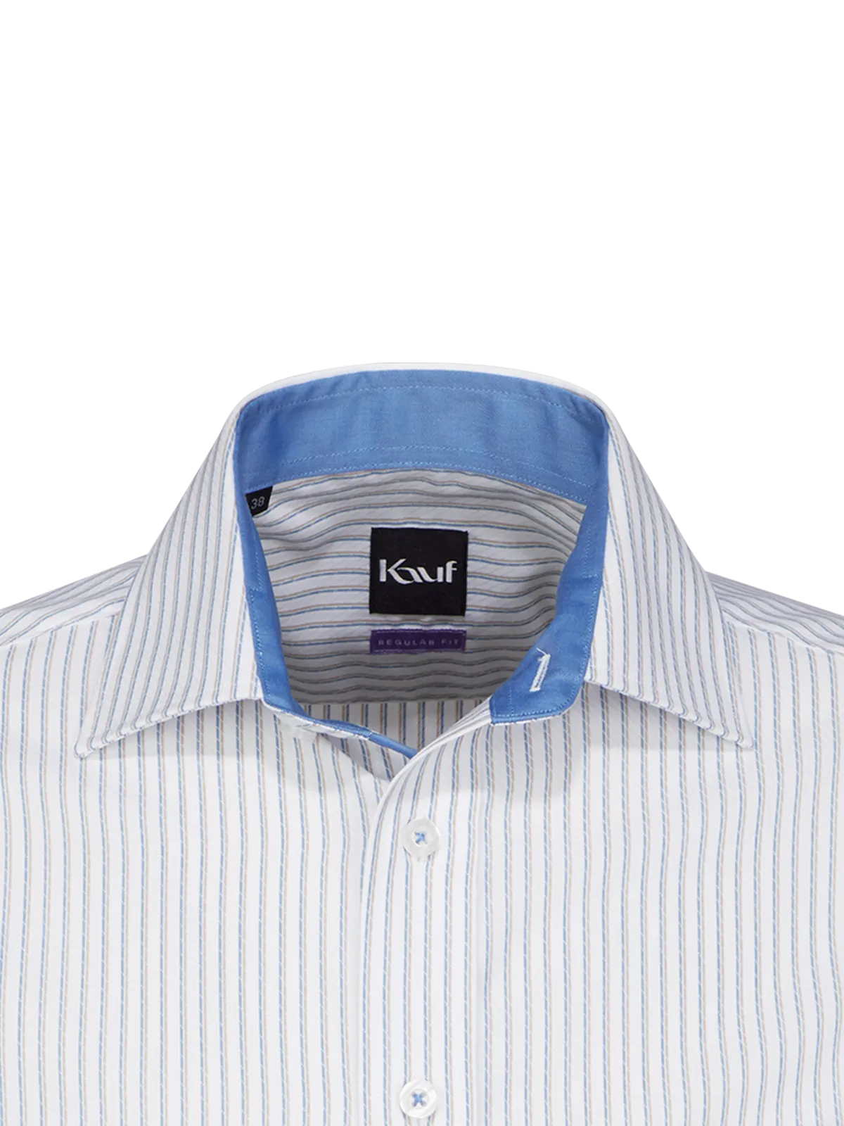 Pisa New Kent Kurzarm regular fit mit Kontrast