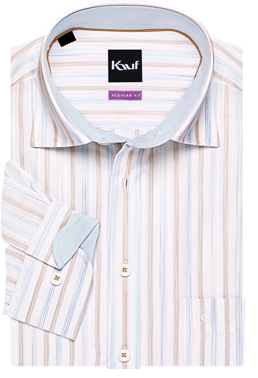 hemd blau weiss gestreift