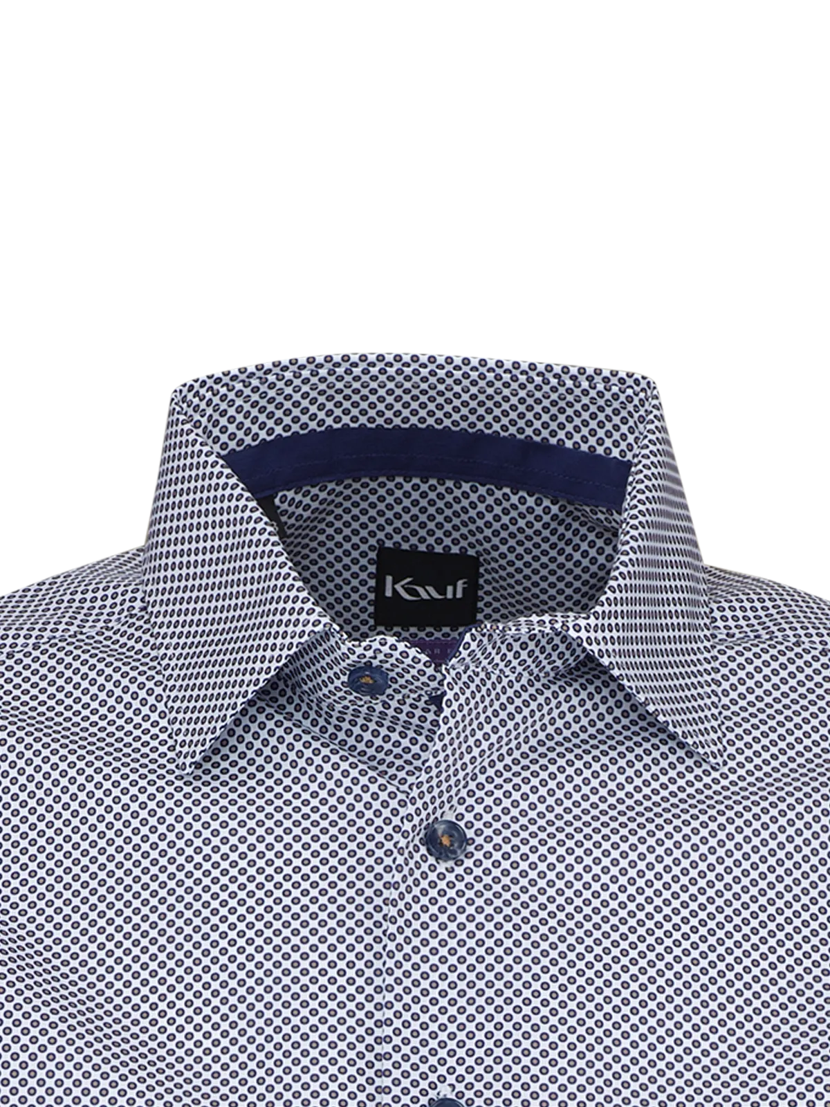 Bari Kent Kurzarm regular fit mit Kontrast