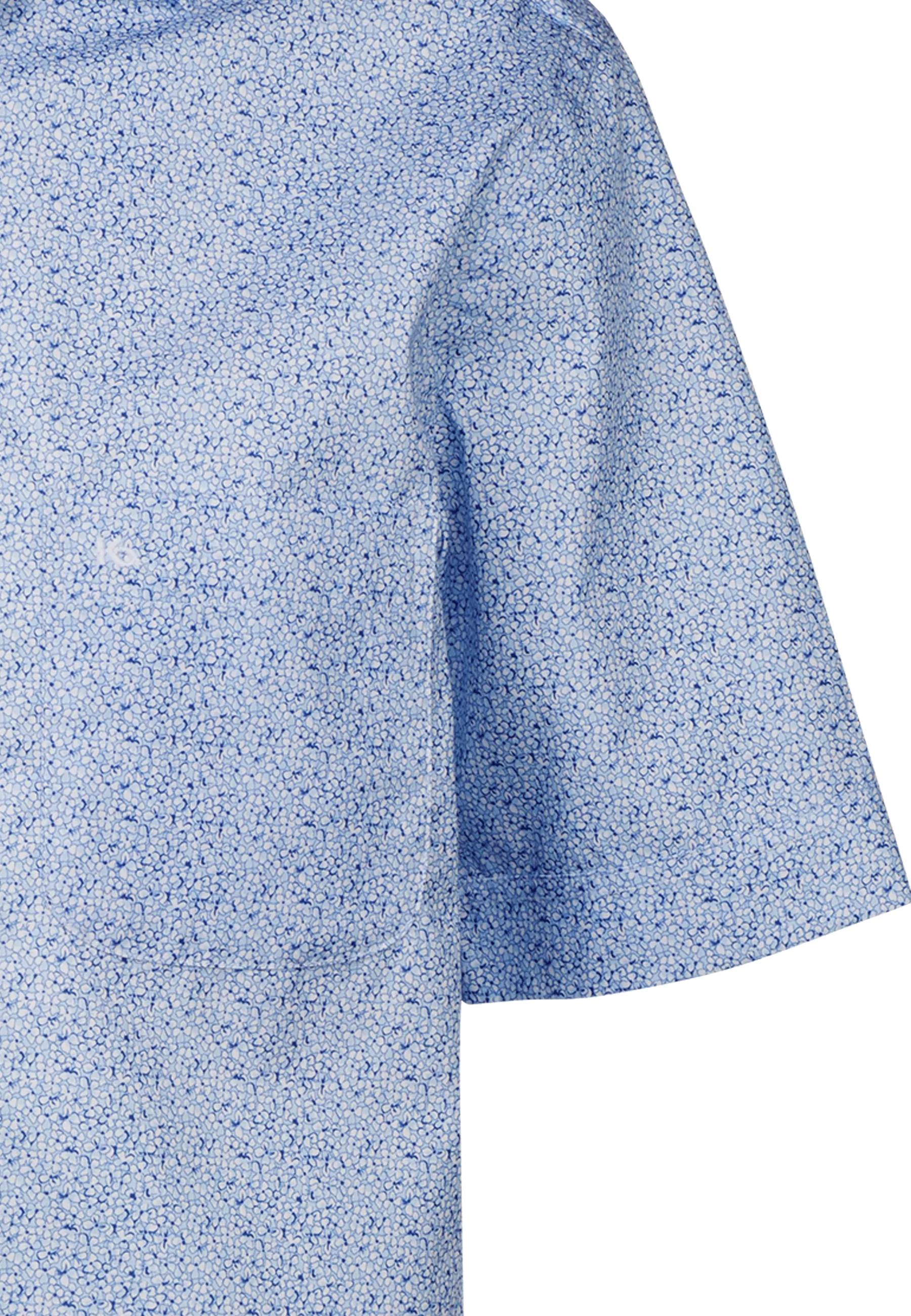 Firenze New Kent Kurzarm modern fit mit Kontrast