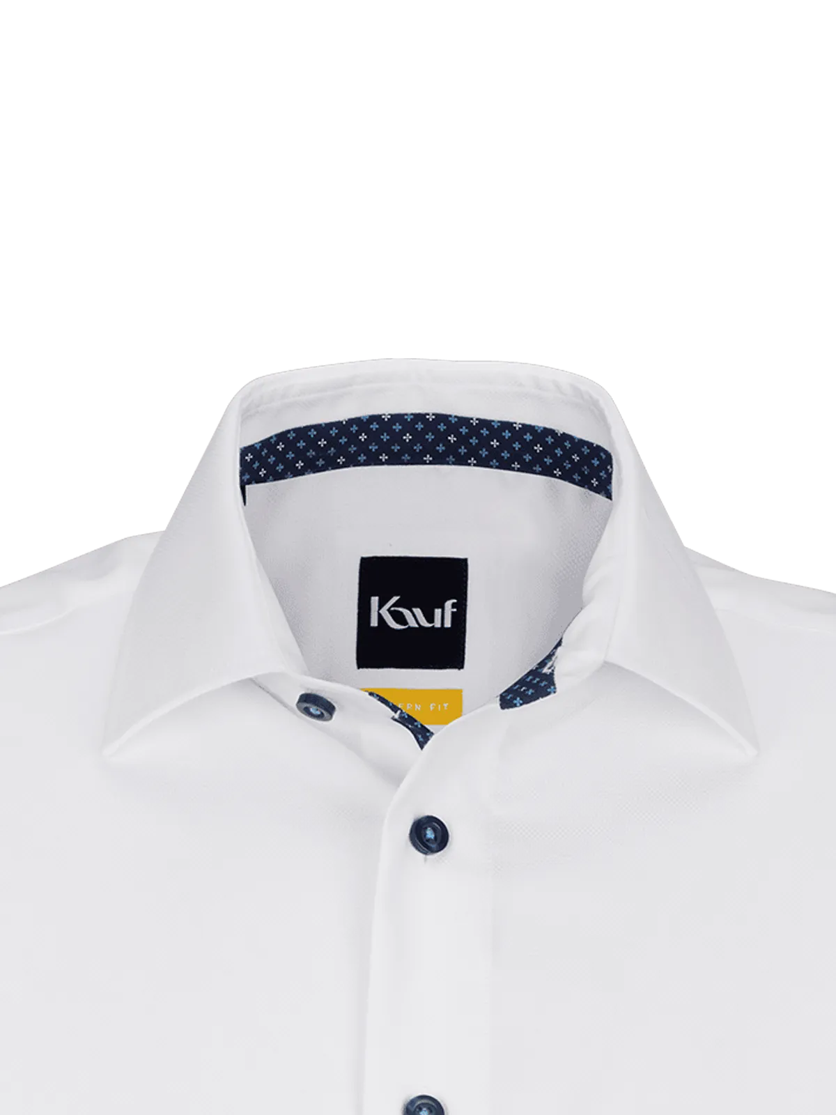 Firenze New Kent Langarm modern fit mit Kontrast