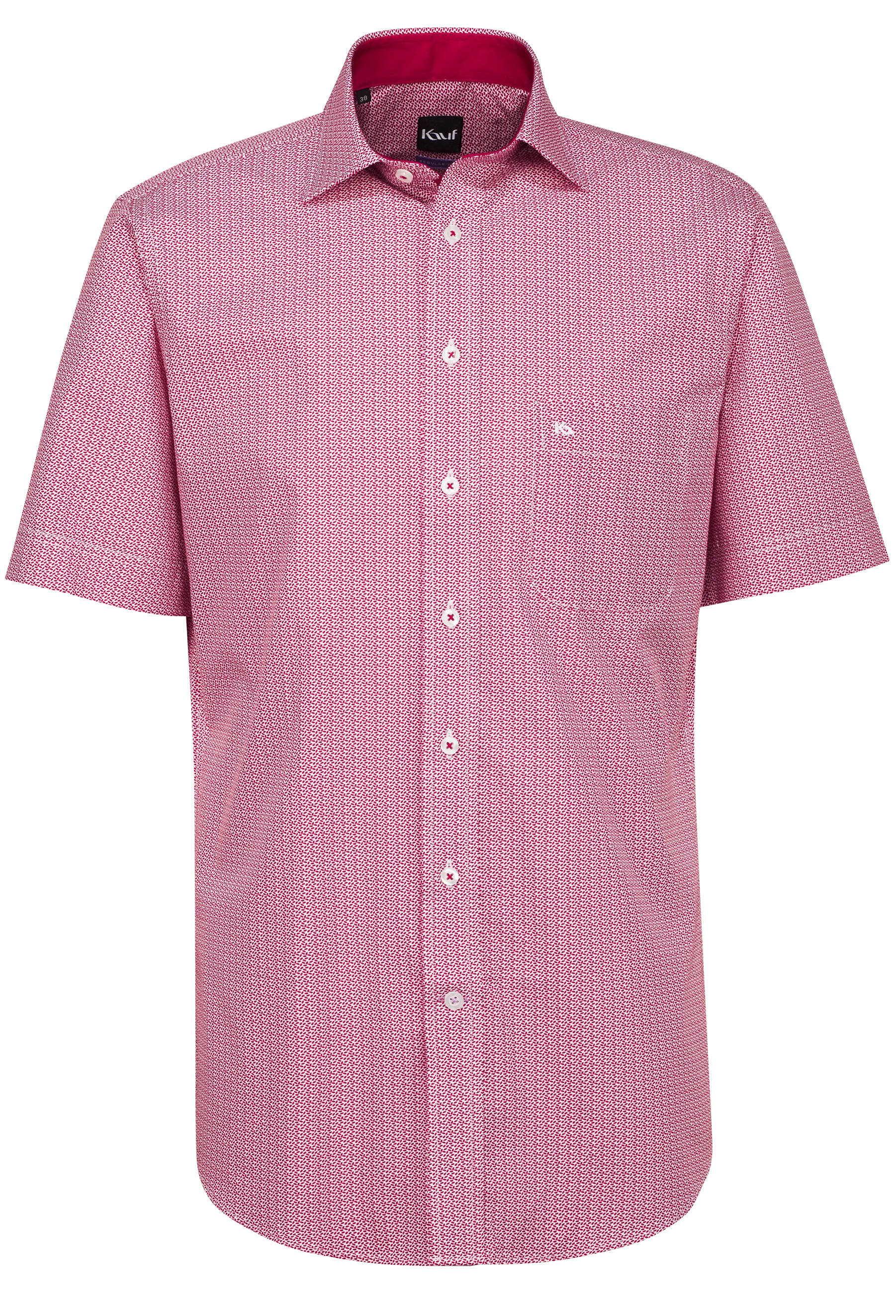 herren oberhemd rot